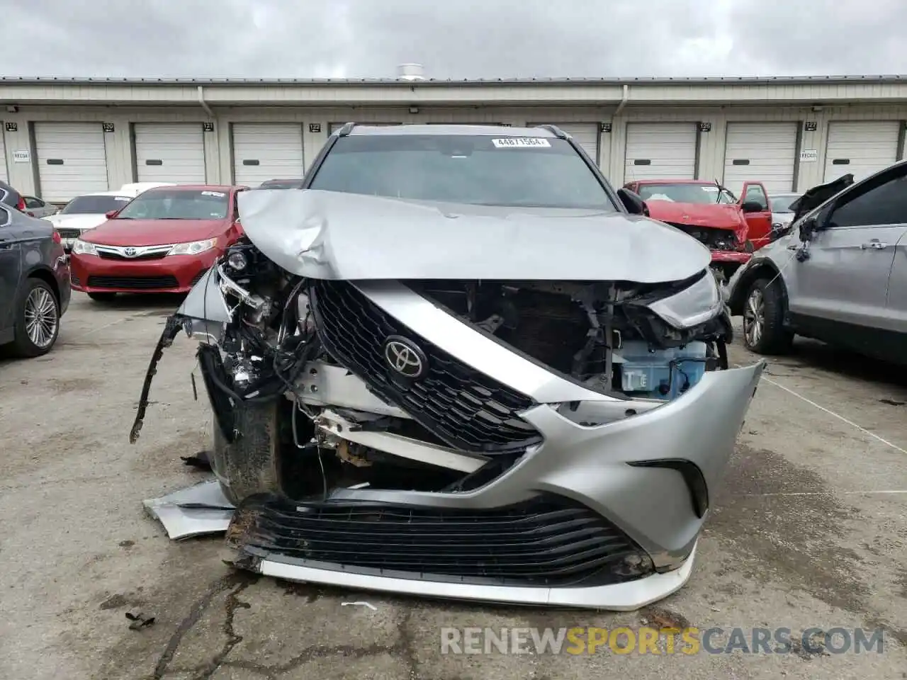 5 Photograph of a damaged car 5TDLZRBH0MS092448 TOYOTA HIGHLANDER 2021