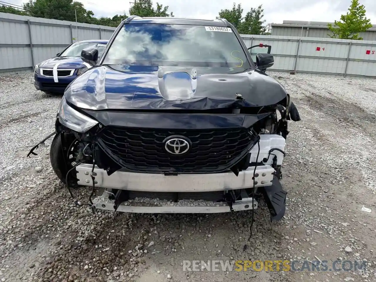 9 Photograph of a damaged car 5TDLZRBH0MS135993 TOYOTA HIGHLANDER 2021