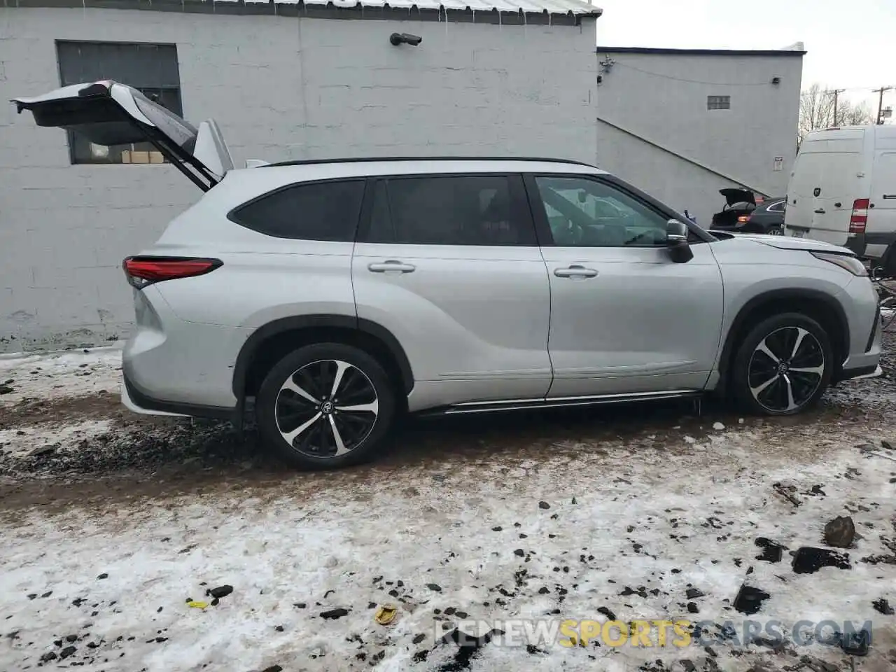 3 Фотография поврежденного автомобиля 5TDLZRBH1MS125991 TOYOTA HIGHLANDER 2021