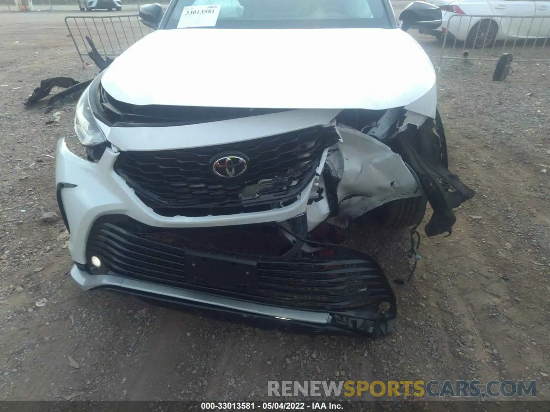 6 Photograph of a damaged car 5TDLZRBH2MS093519 TOYOTA HIGHLANDER 2021