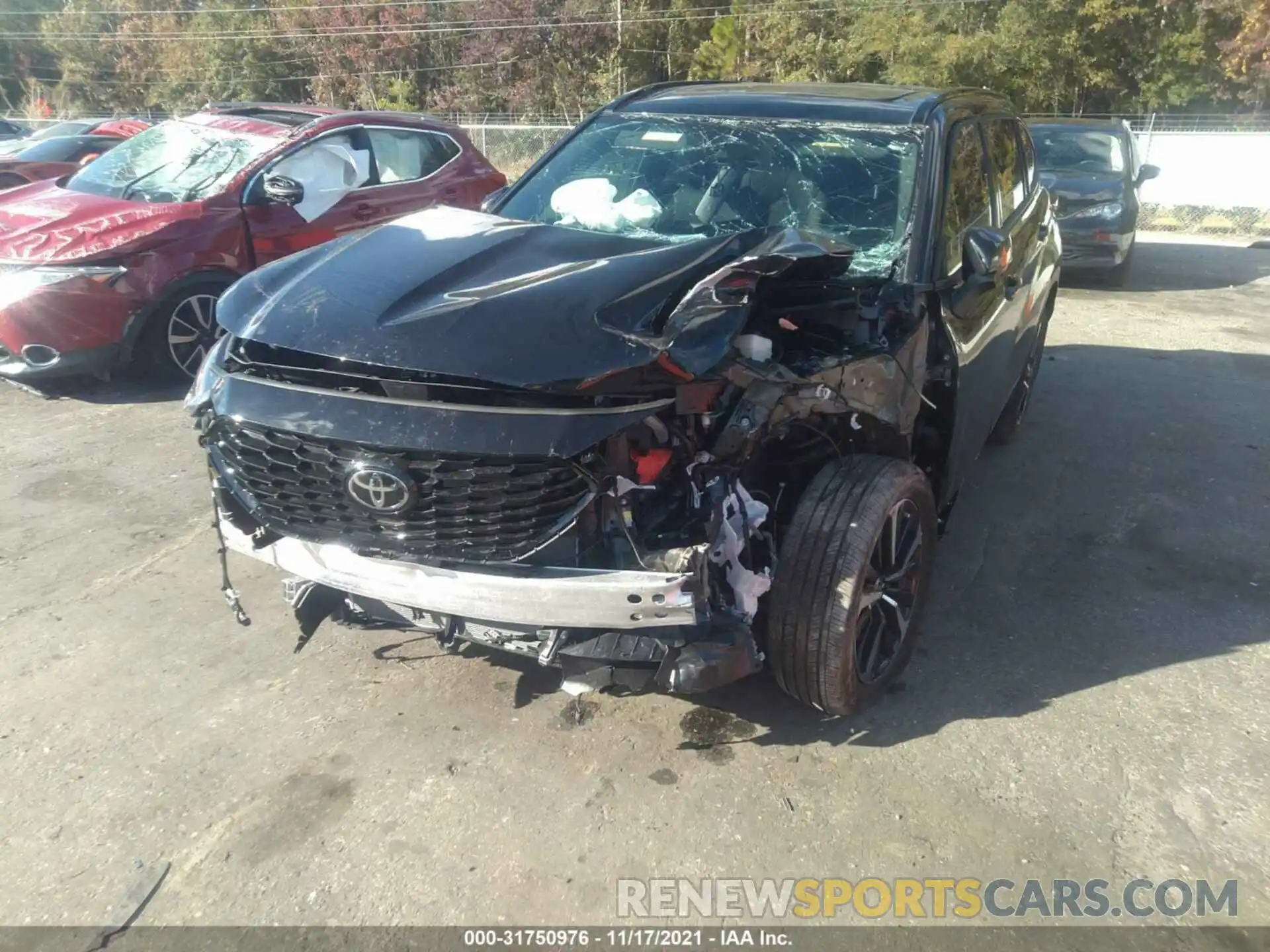 6 Photograph of a damaged car 5TDLZRBH2MS126826 TOYOTA HIGHLANDER 2021