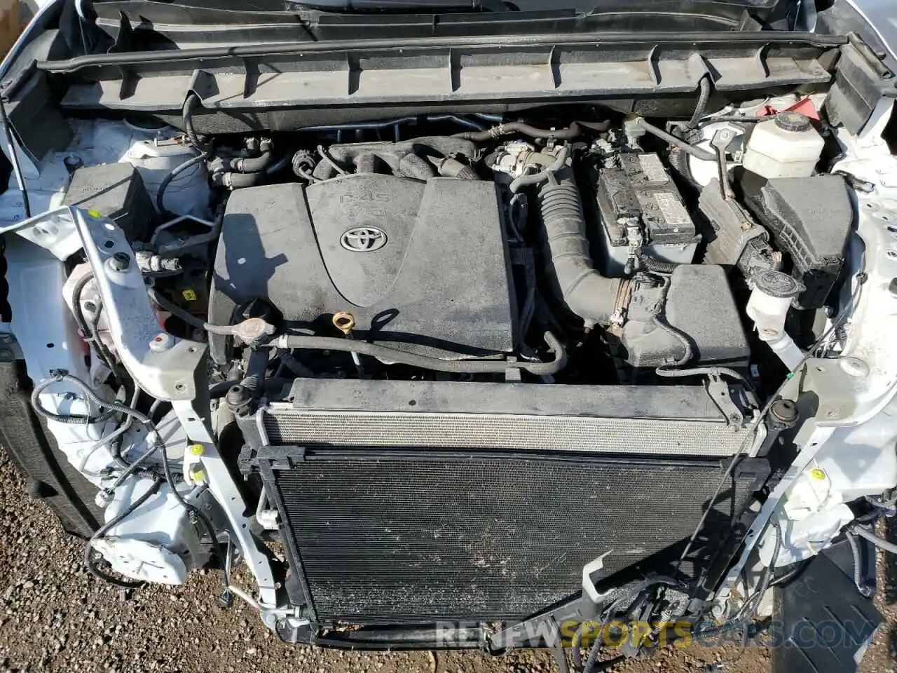 12 Фотография поврежденного автомобиля 5TDLZRBH4MS082330 TOYOTA HIGHLANDER 2021