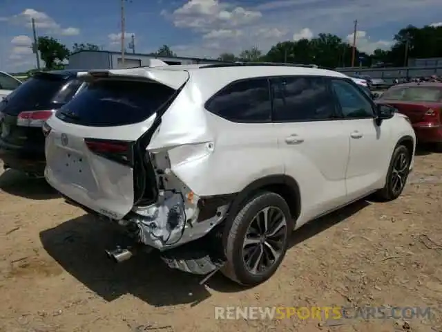 4 Фотография поврежденного автомобиля 5TDLZRBH4MS108392 TOYOTA HIGHLANDER 2021