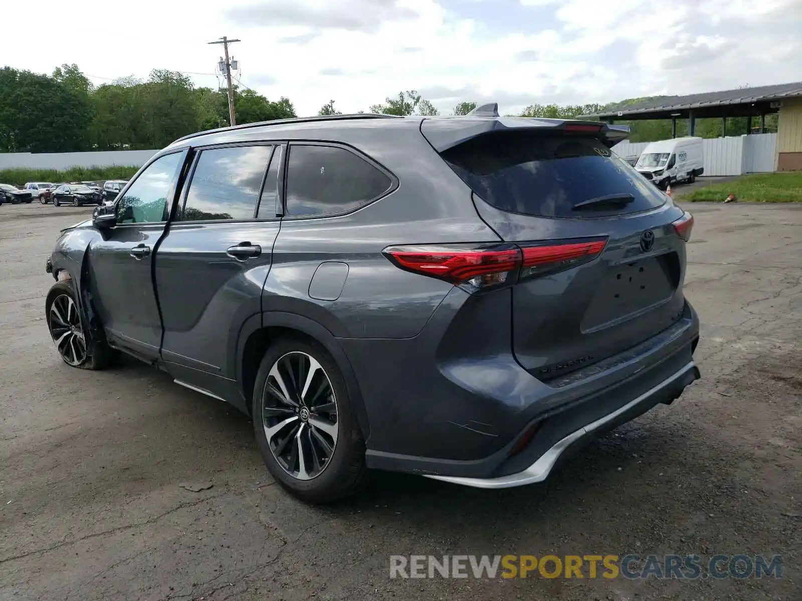 3 Photograph of a damaged car 5TDLZRBH6MS059275 TOYOTA HIGHLANDER 2021