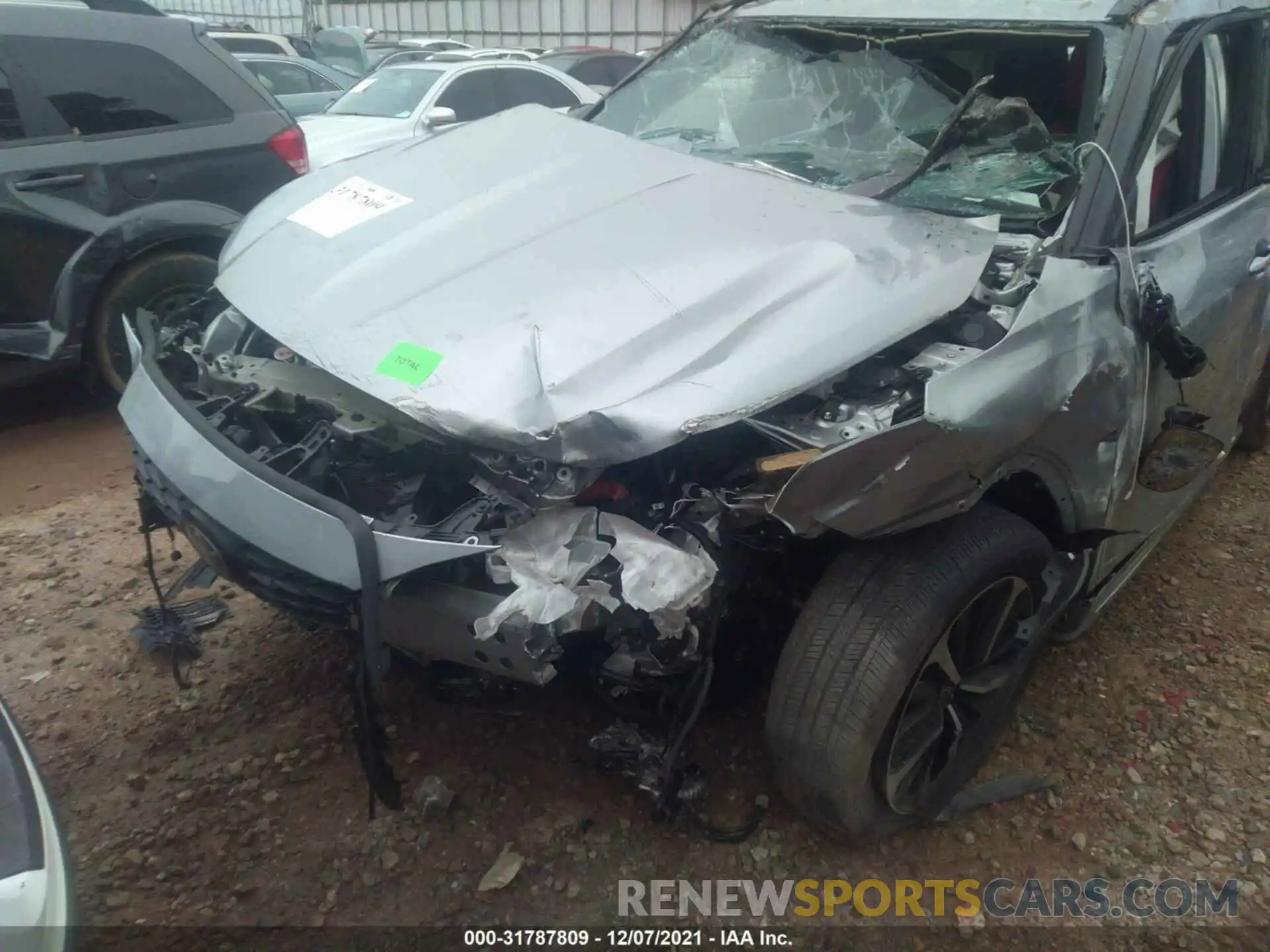 10 Photograph of a damaged car 5TDLZRBH8MS103082 TOYOTA HIGHLANDER 2021