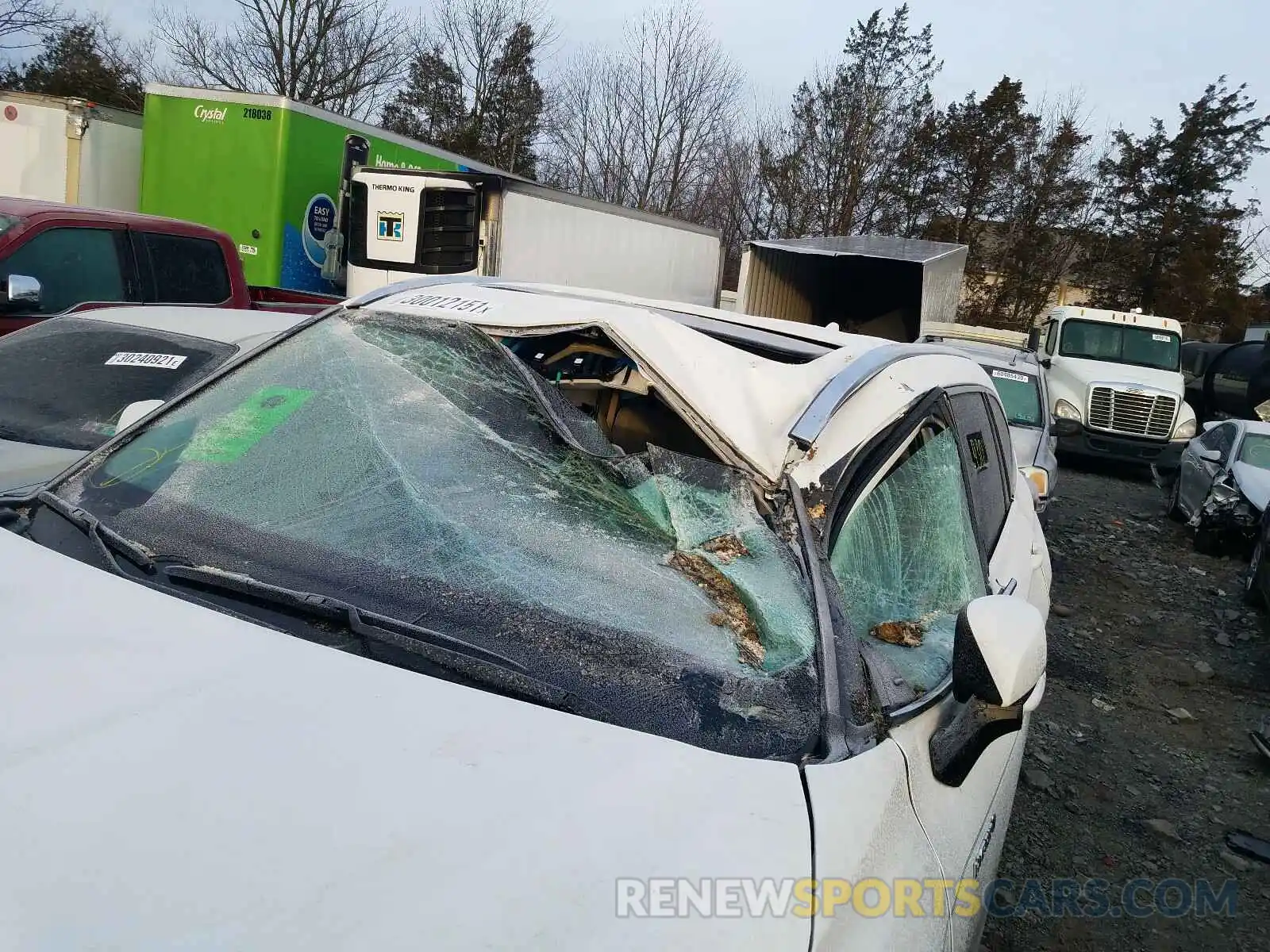 9 Photograph of a damaged car 5TDXBRCH5MS024182 TOYOTA HIGHLANDER 2021