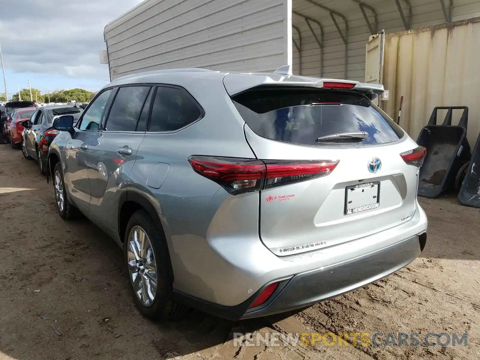 3 Photograph of a damaged car 5TDYARAHXMS004388 TOYOTA HIGHLANDER 2021