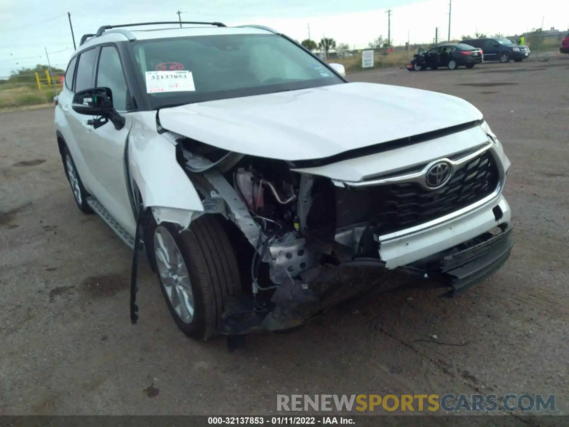 6 Photograph of a damaged car 5TDYZRAH1MS533267 TOYOTA HIGHLANDER 2021