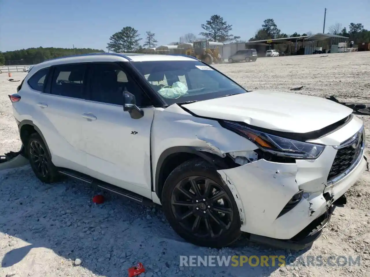 1 Photograph of a damaged car 5TDYZRAH8MS072214 TOYOTA HIGHLANDER 2021