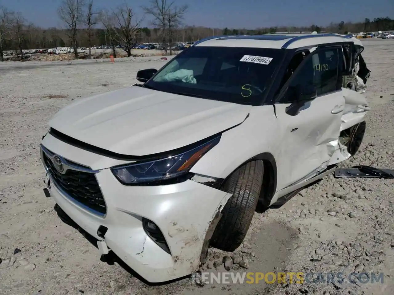 2 Photograph of a damaged car 5TDYZRAH8MS072214 TOYOTA HIGHLANDER 2021