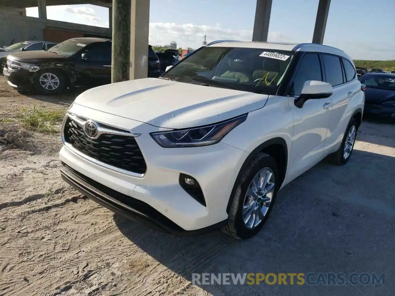 2 Photograph of a damaged car 5TDYZRAHXMS045659 TOYOTA HIGHLANDER 2021