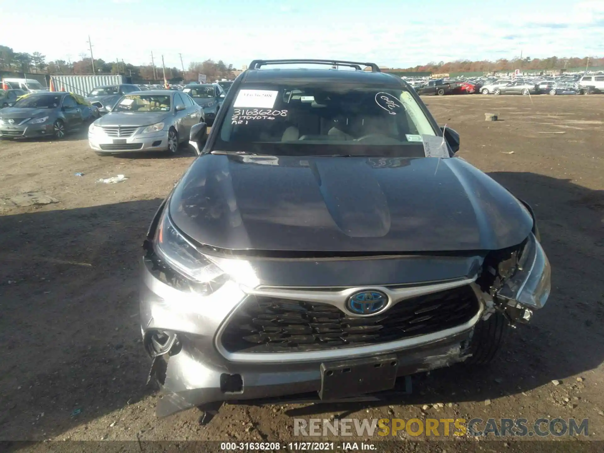 6 Photograph of a damaged car 5TDZARAH1MS507148 TOYOTA HIGHLANDER 2021