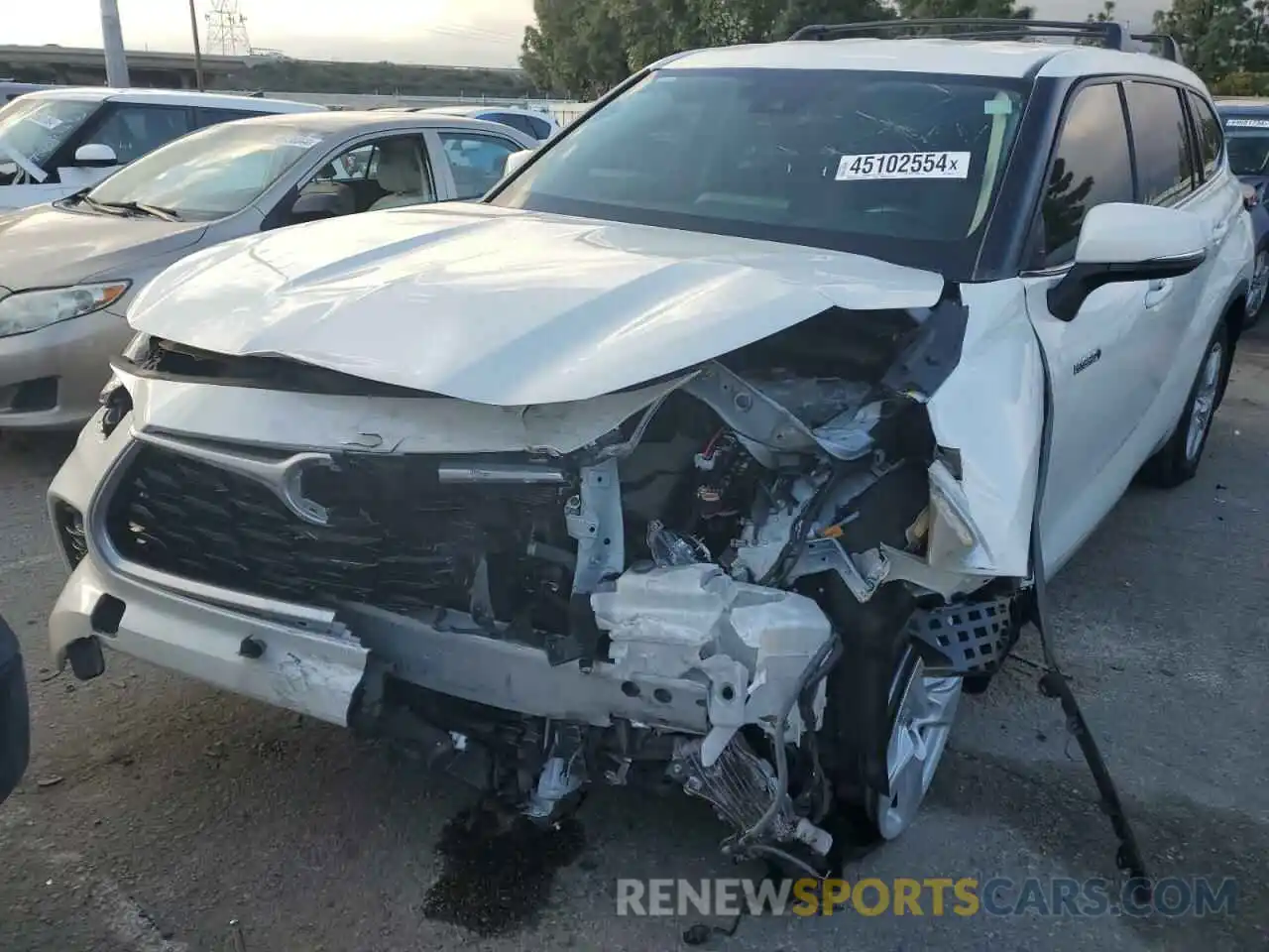 5 Photograph of a damaged car 5TDZARAH2MS006141 TOYOTA HIGHLANDER 2021