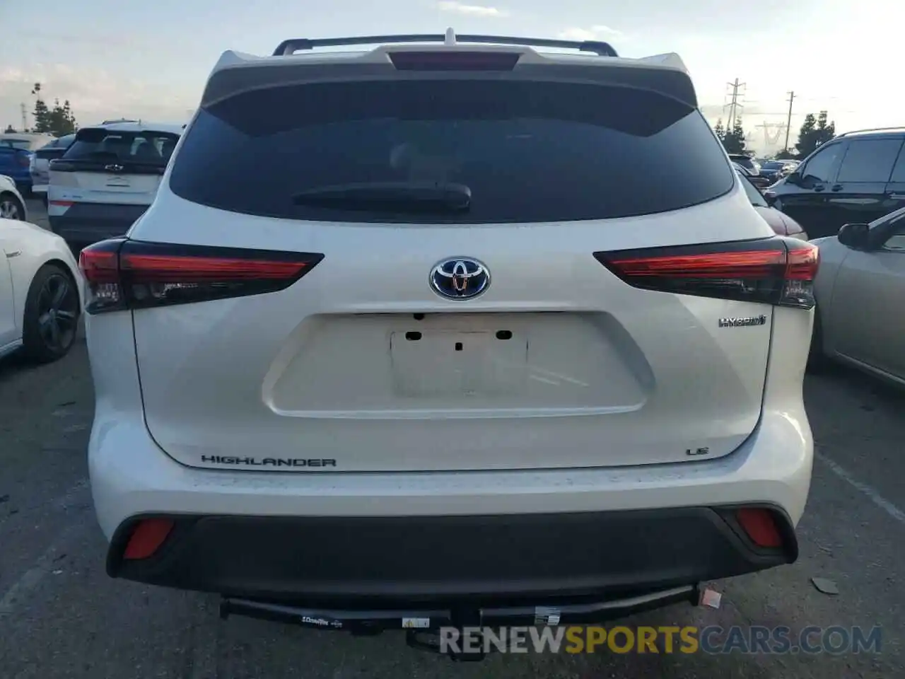 6 Photograph of a damaged car 5TDZARAH2MS006141 TOYOTA HIGHLANDER 2021