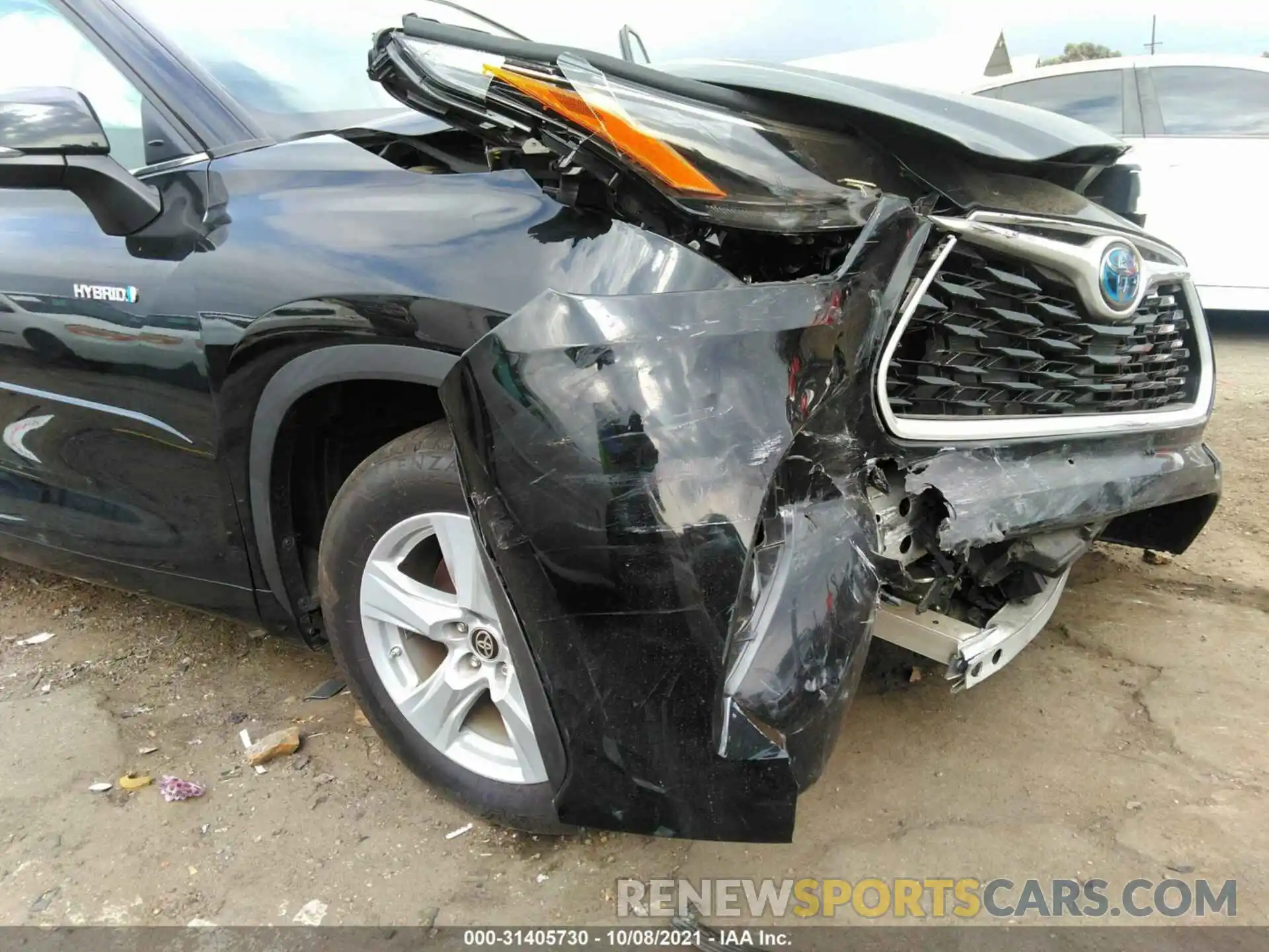 6 Photograph of a damaged car 5TDZARAH6MS505069 TOYOTA HIGHLANDER 2021