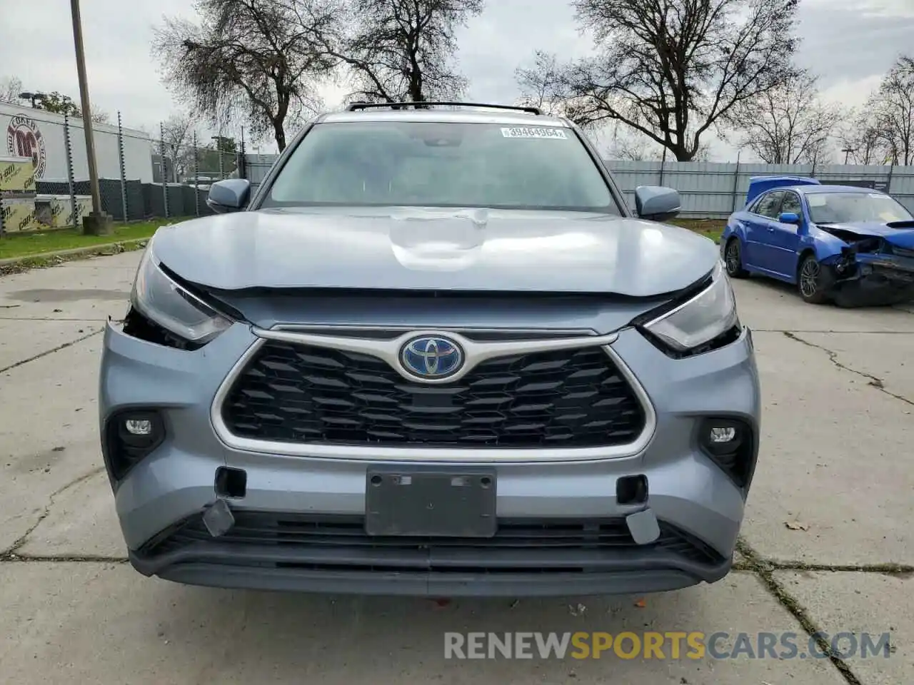 5 Photograph of a damaged car 5TDZARAH7MS006488 TOYOTA HIGHLANDER 2021