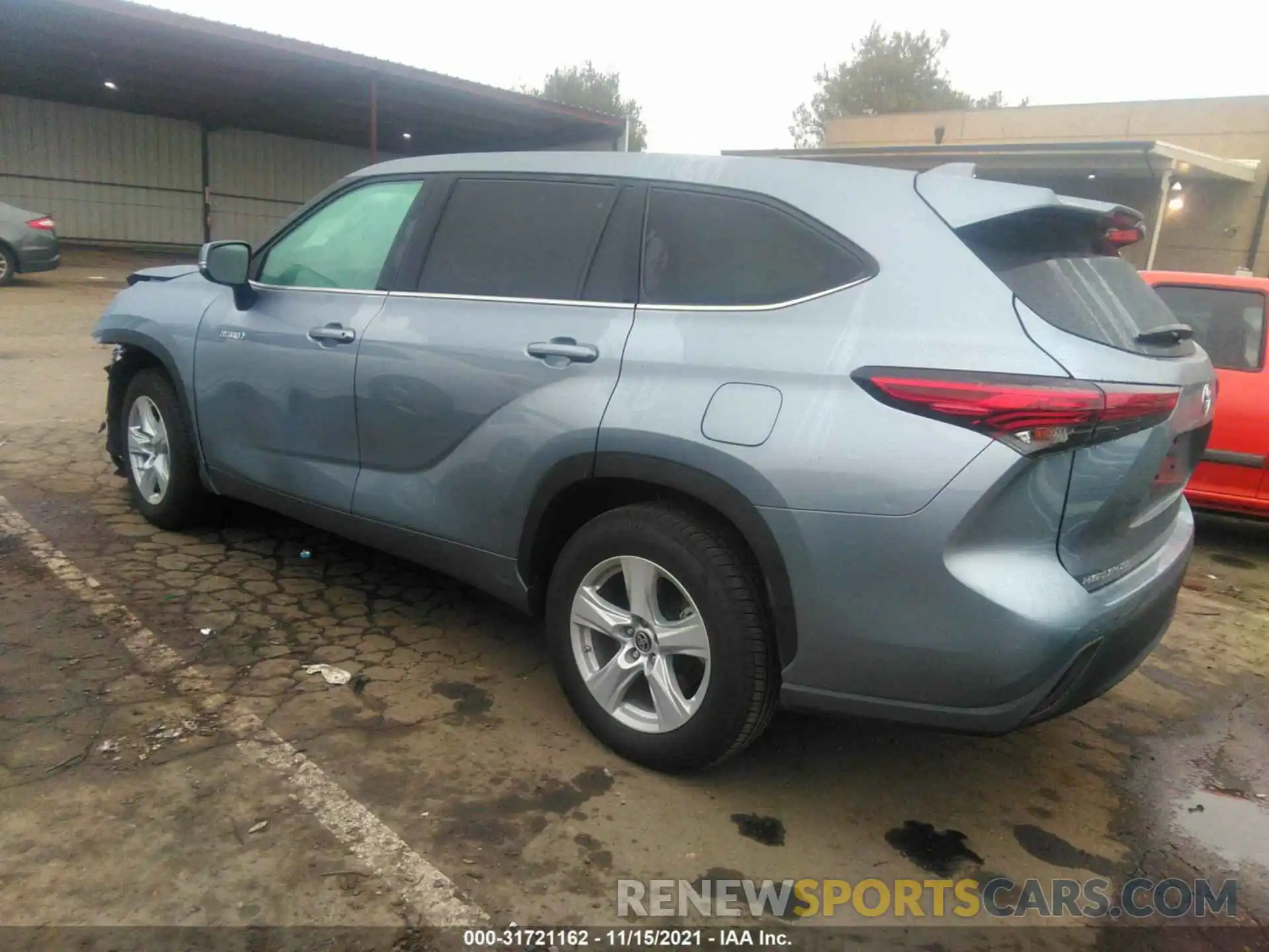 3 Photograph of a damaged car 5TDZARAH9MS006248 TOYOTA HIGHLANDER 2021