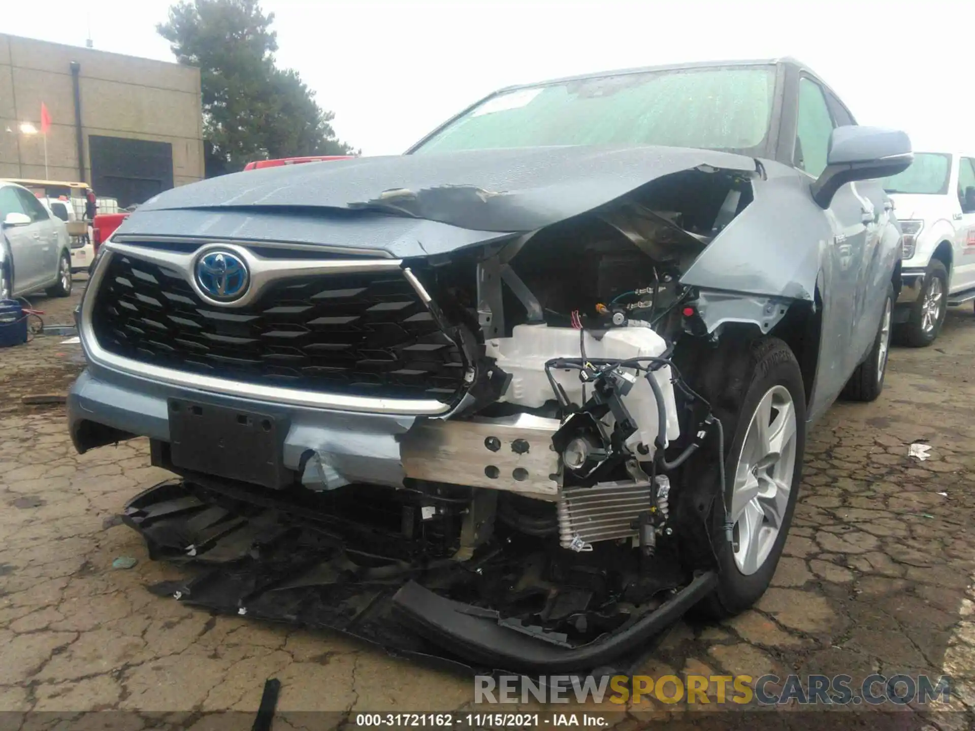 6 Photograph of a damaged car 5TDZARAH9MS006248 TOYOTA HIGHLANDER 2021