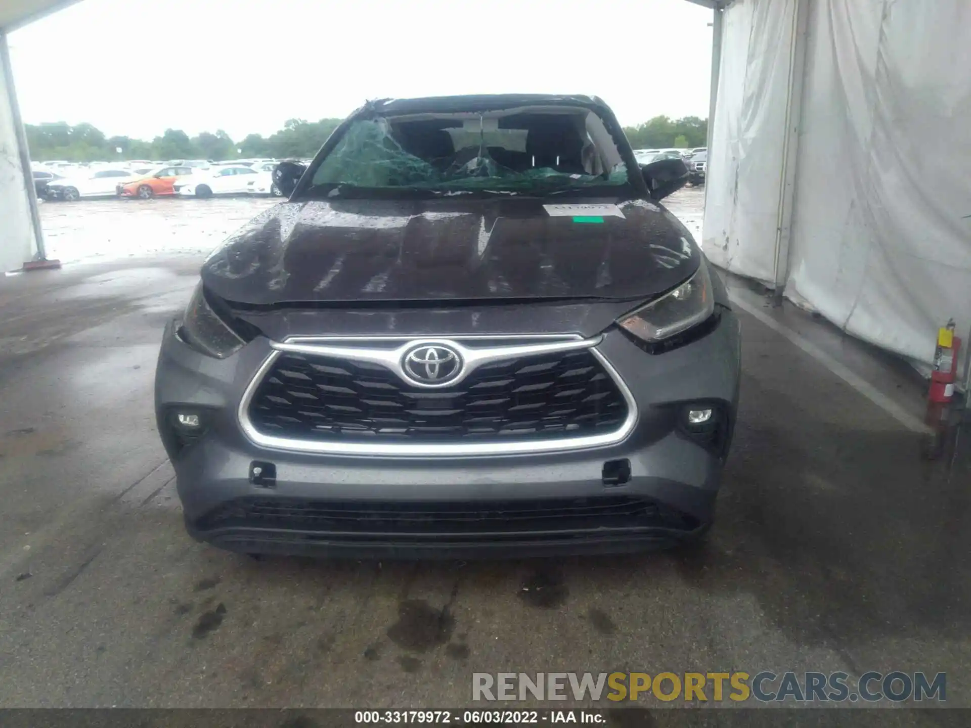 6 Photograph of a damaged car 5TDZZRAH0MS048574 TOYOTA HIGHLANDER 2021