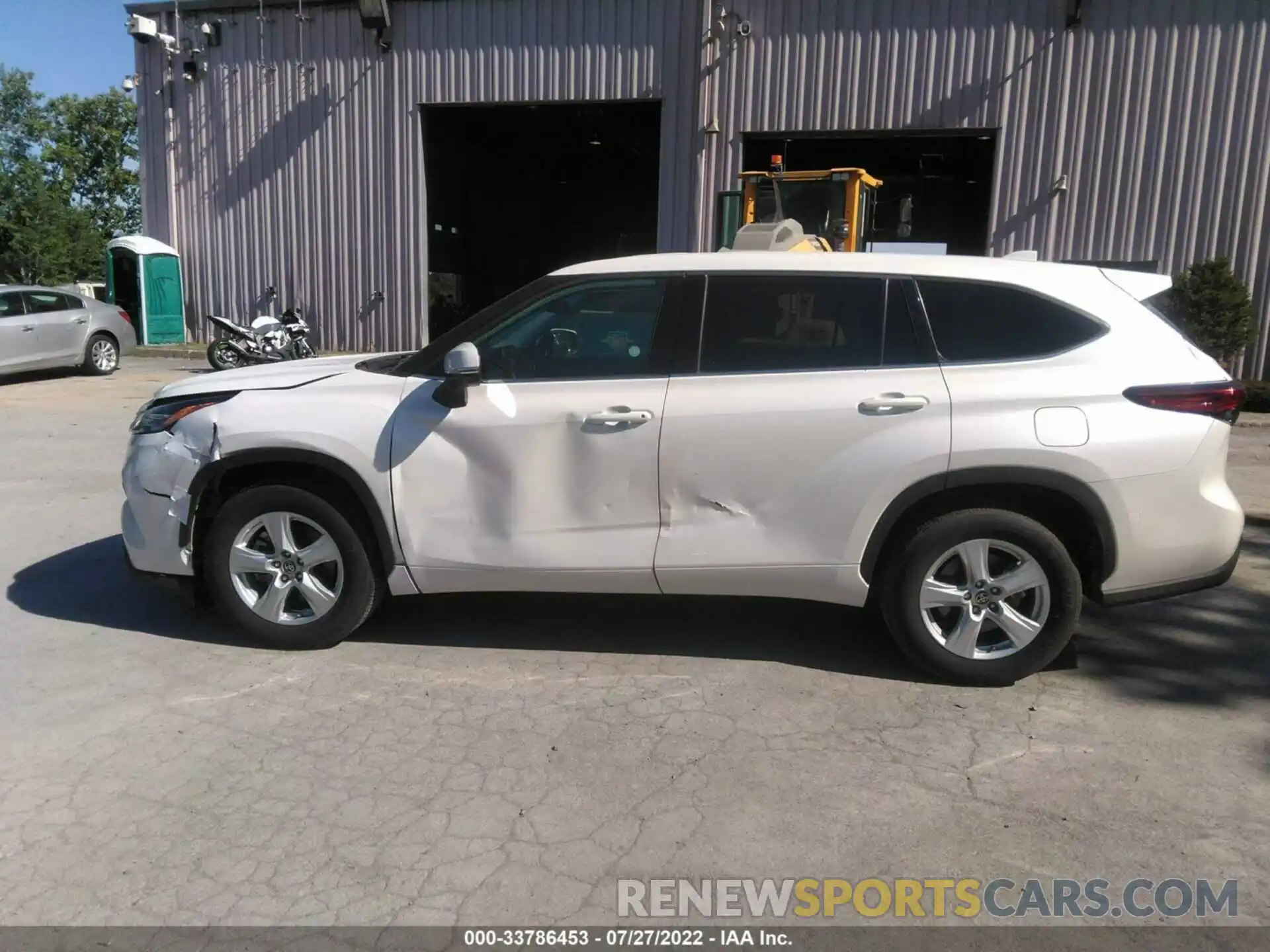 6 Photograph of a damaged car 5TDZZRAH0MS062314 TOYOTA HIGHLANDER 2021