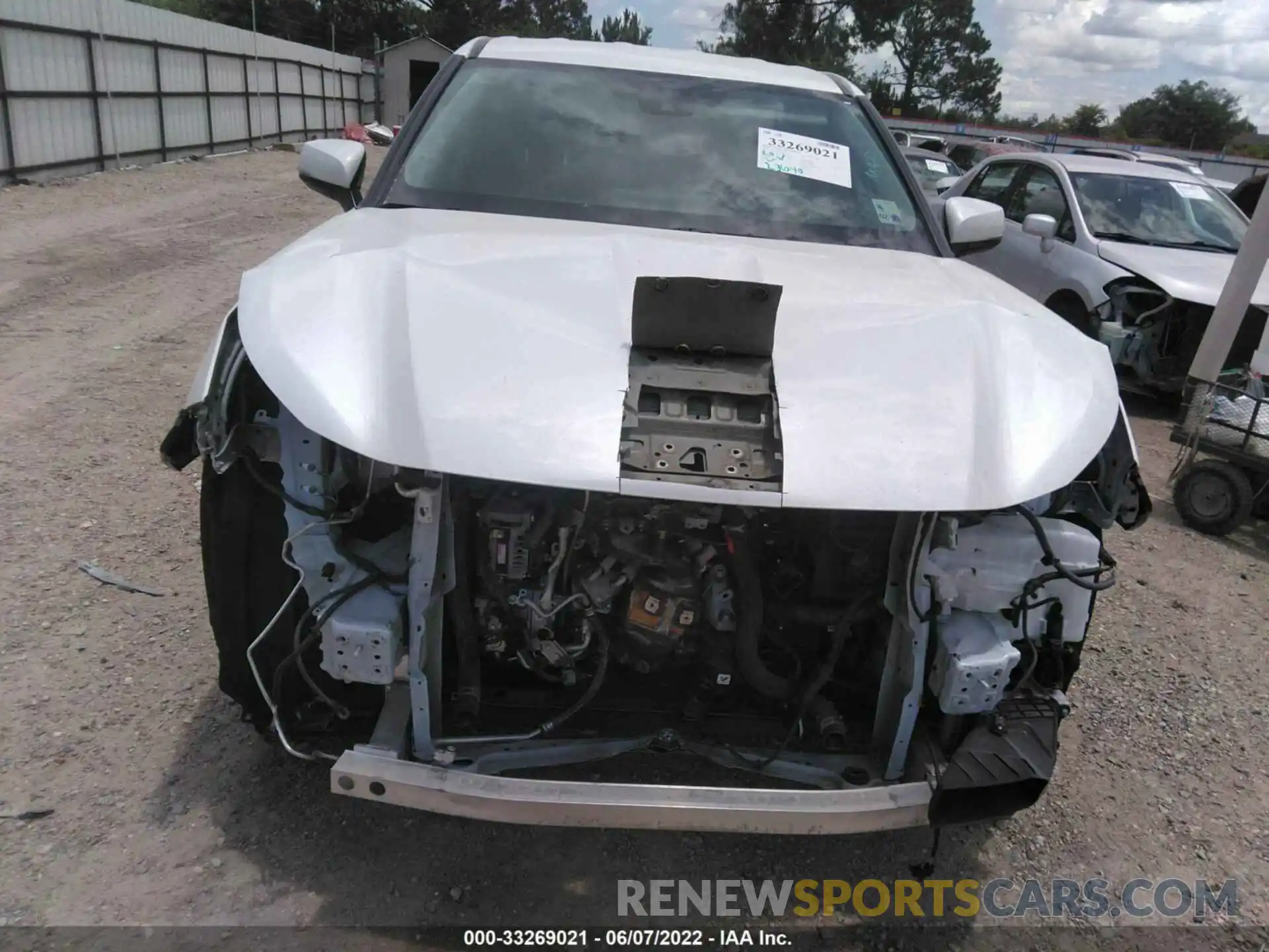 6 Photograph of a damaged car 5TDZZRAH2MS052853 TOYOTA HIGHLANDER 2021