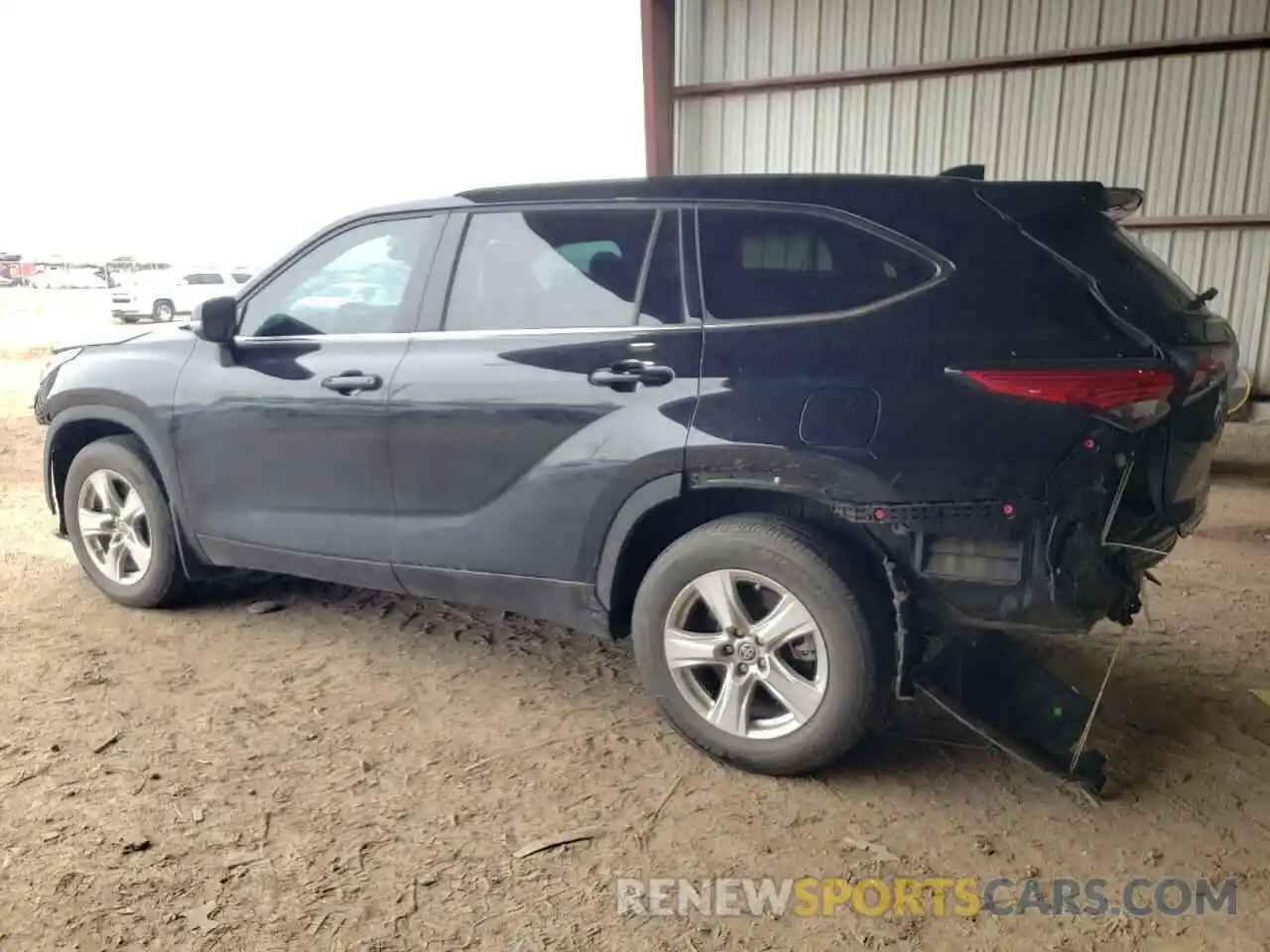 2 Photograph of a damaged car 5TDZZRAH2MS074464 TOYOTA HIGHLANDER 2021