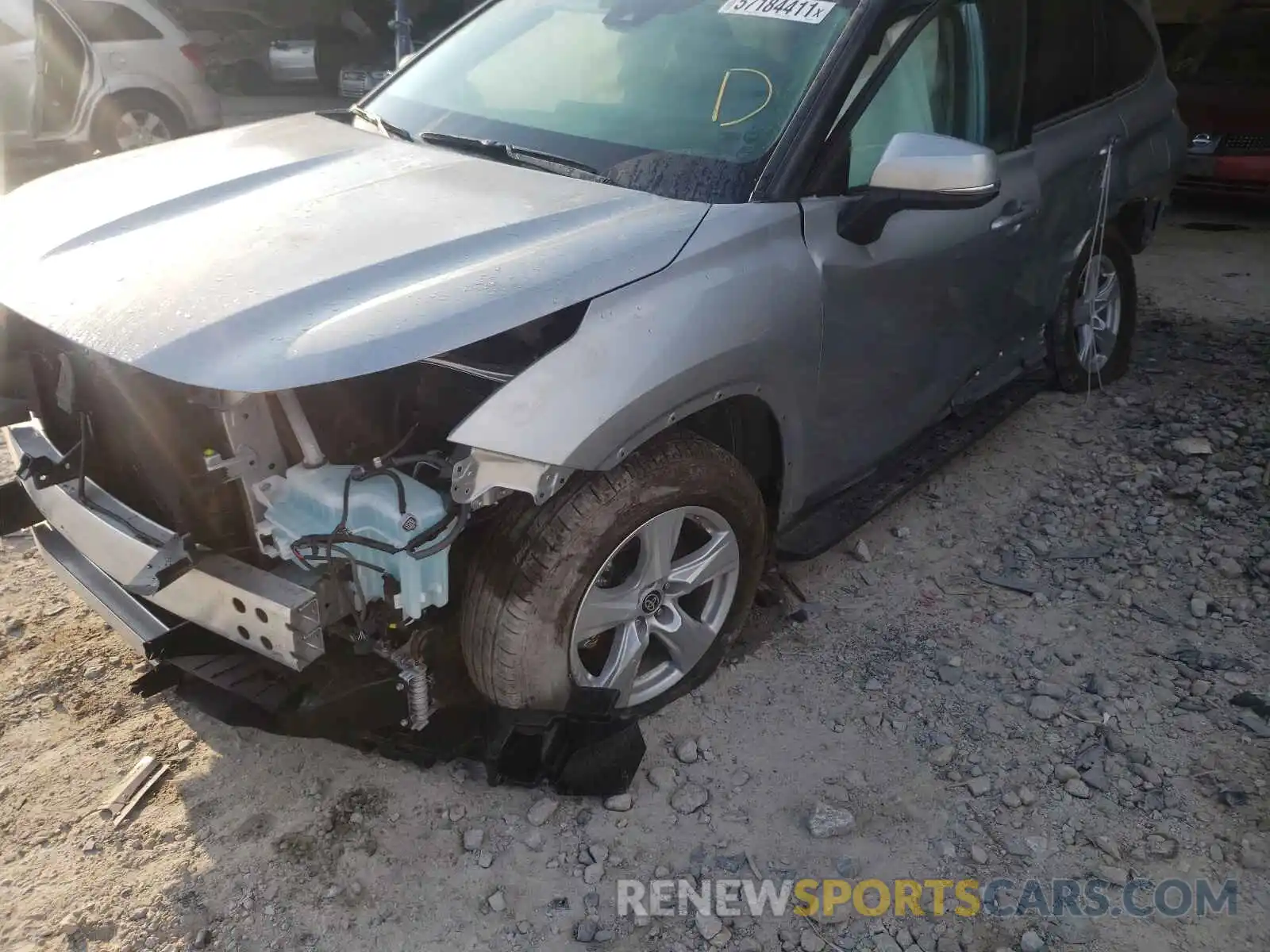 9 Photograph of a damaged car 5TDZZRAH3MS051565 TOYOTA HIGHLANDER 2021