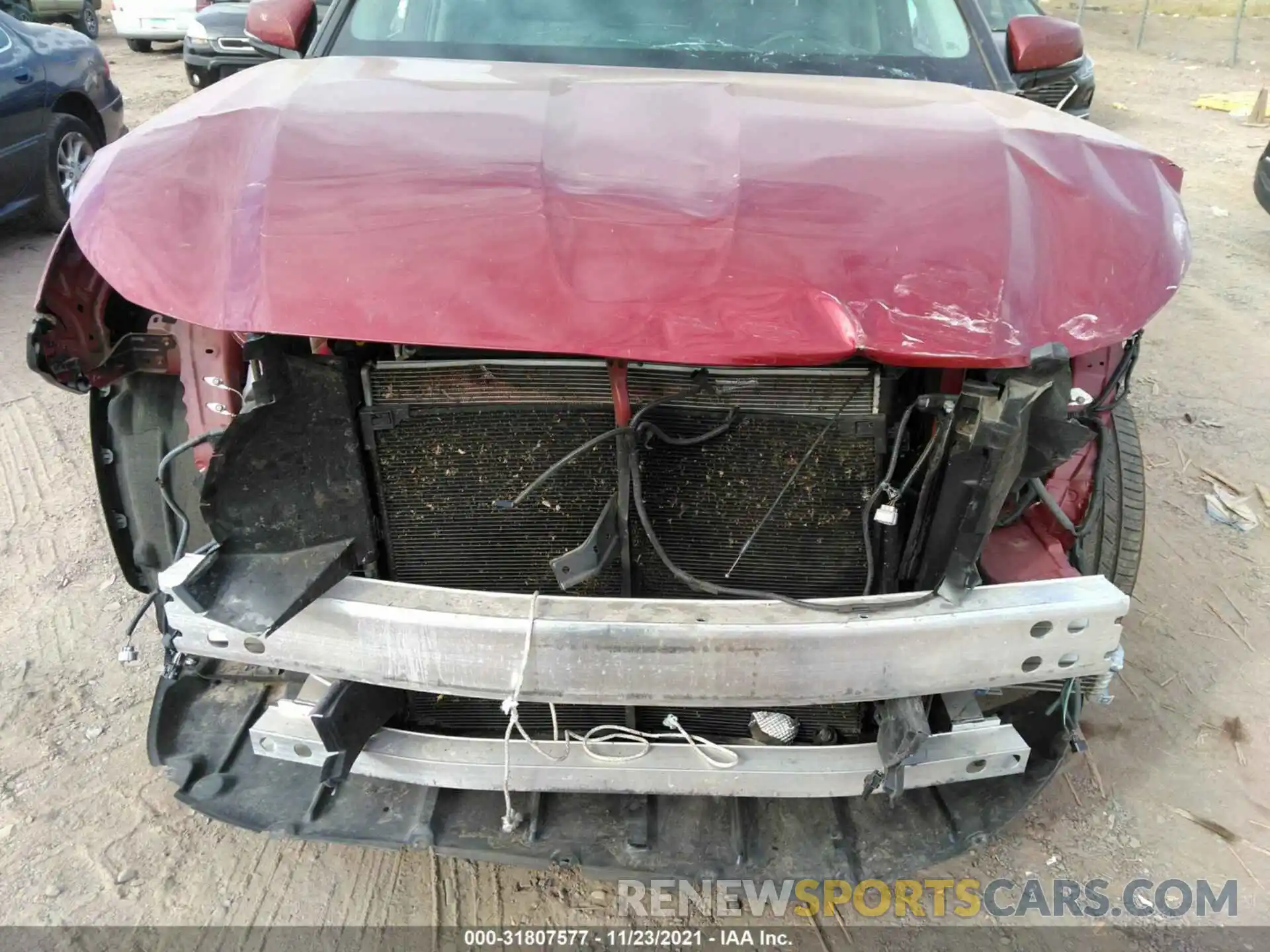 6 Photograph of a damaged car 5TDZZRAH4MS035567 TOYOTA HIGHLANDER 2021