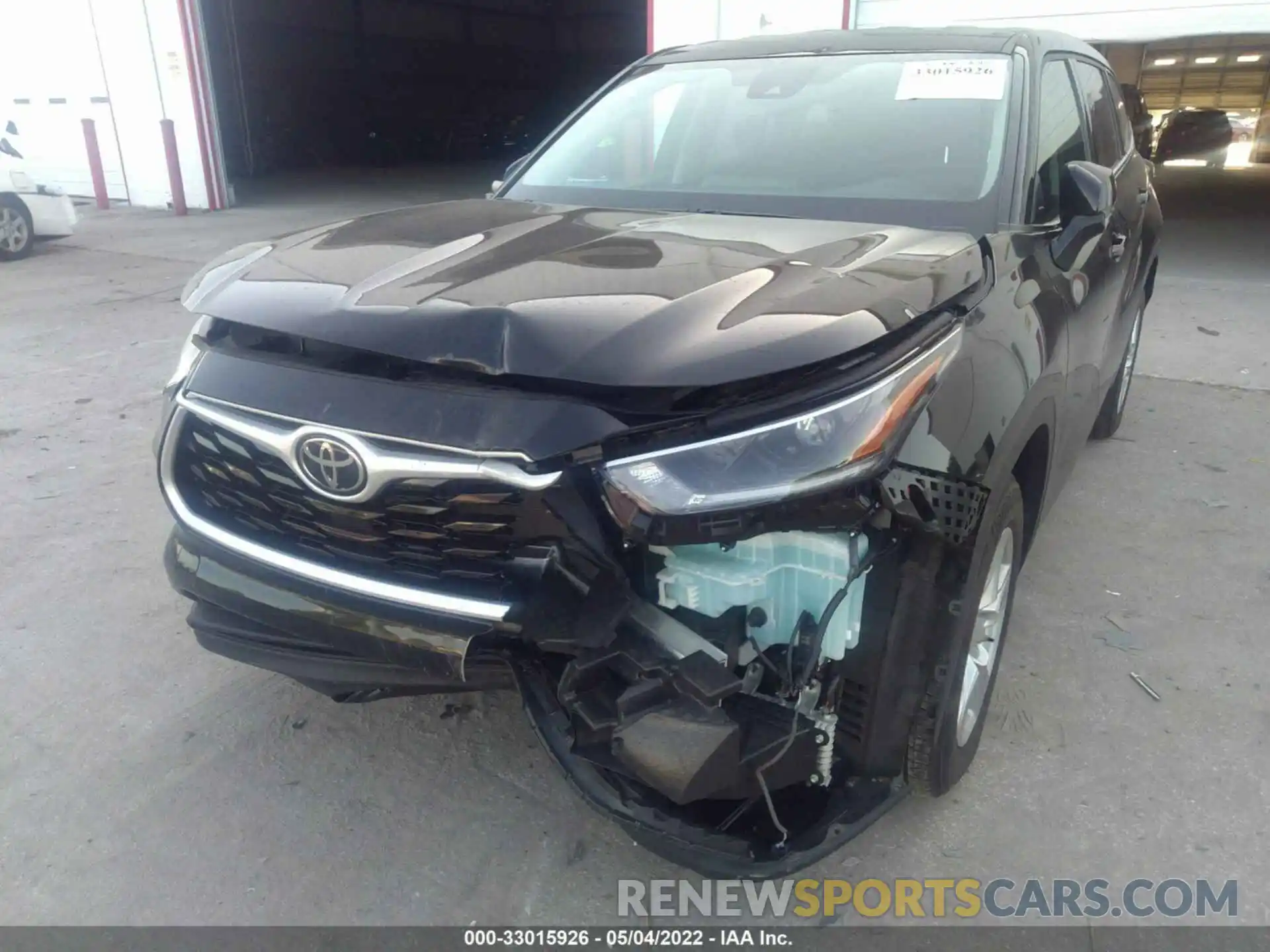 6 Photograph of a damaged car 5TDZZRAH4MS059917 TOYOTA HIGHLANDER 2021