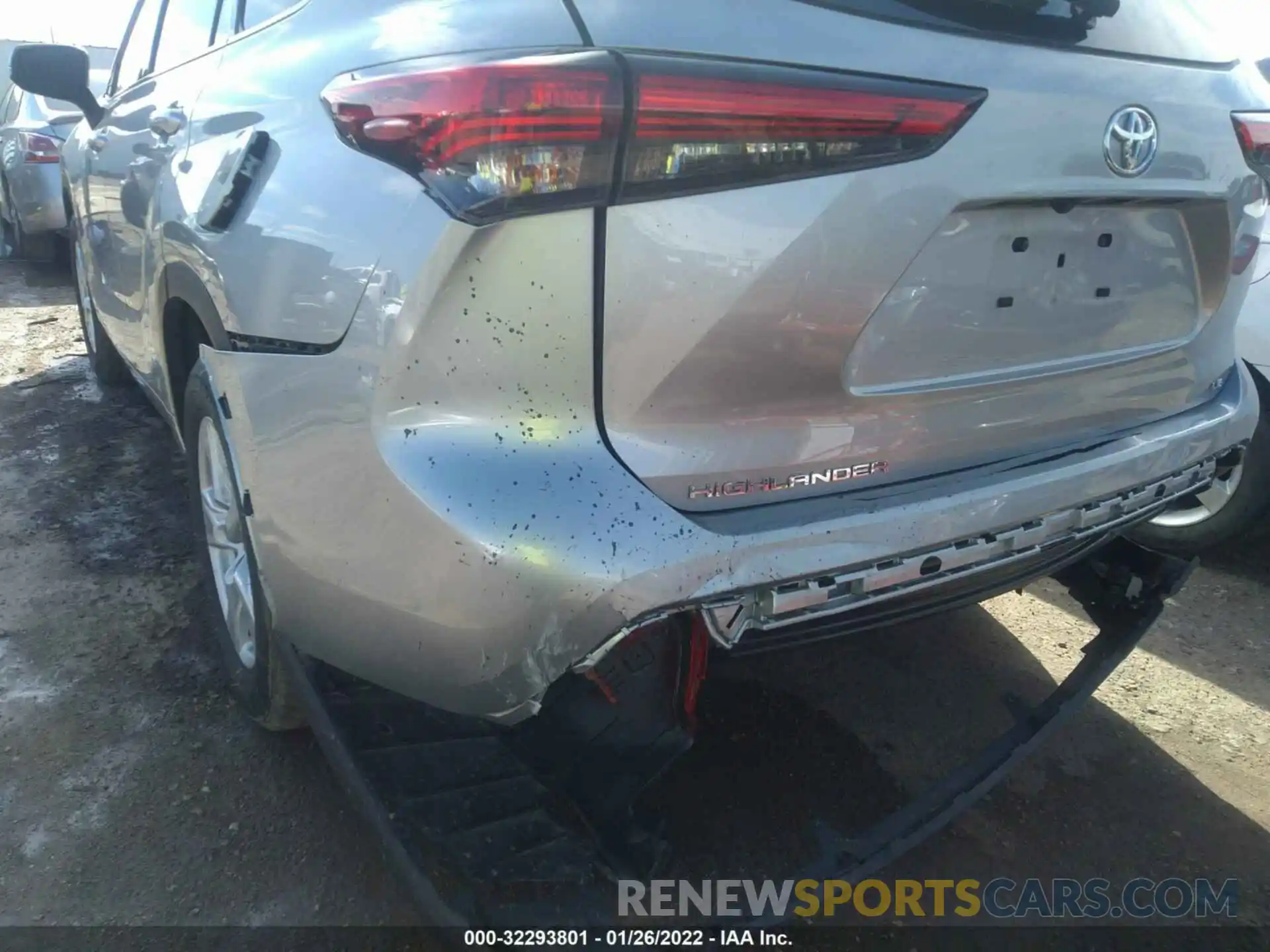 6 Photograph of a damaged car 5TDZZRAH4MS066172 TOYOTA HIGHLANDER 2021