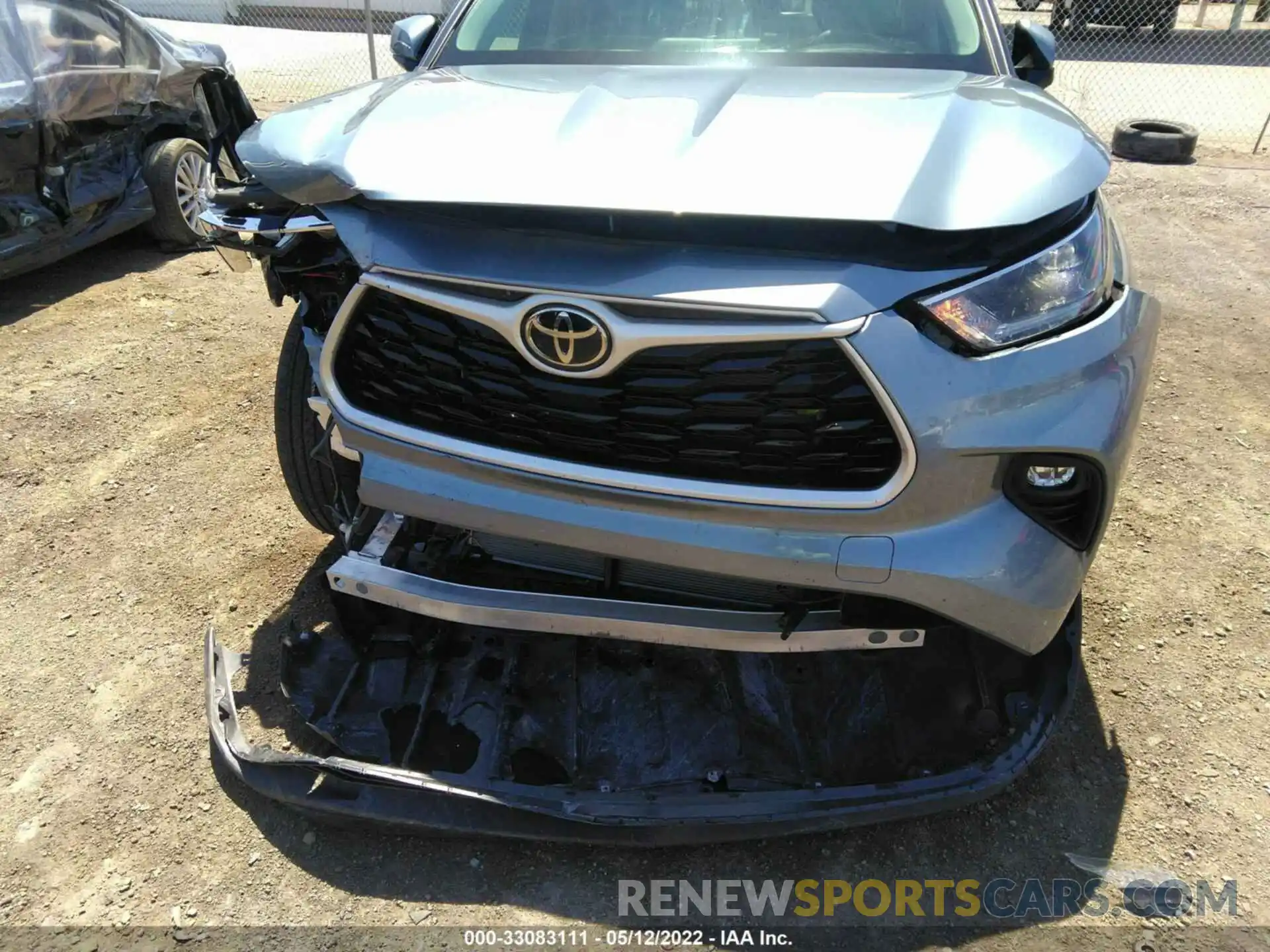 6 Photograph of a damaged car 5TDZZRAH6MS087508 TOYOTA HIGHLANDER 2021