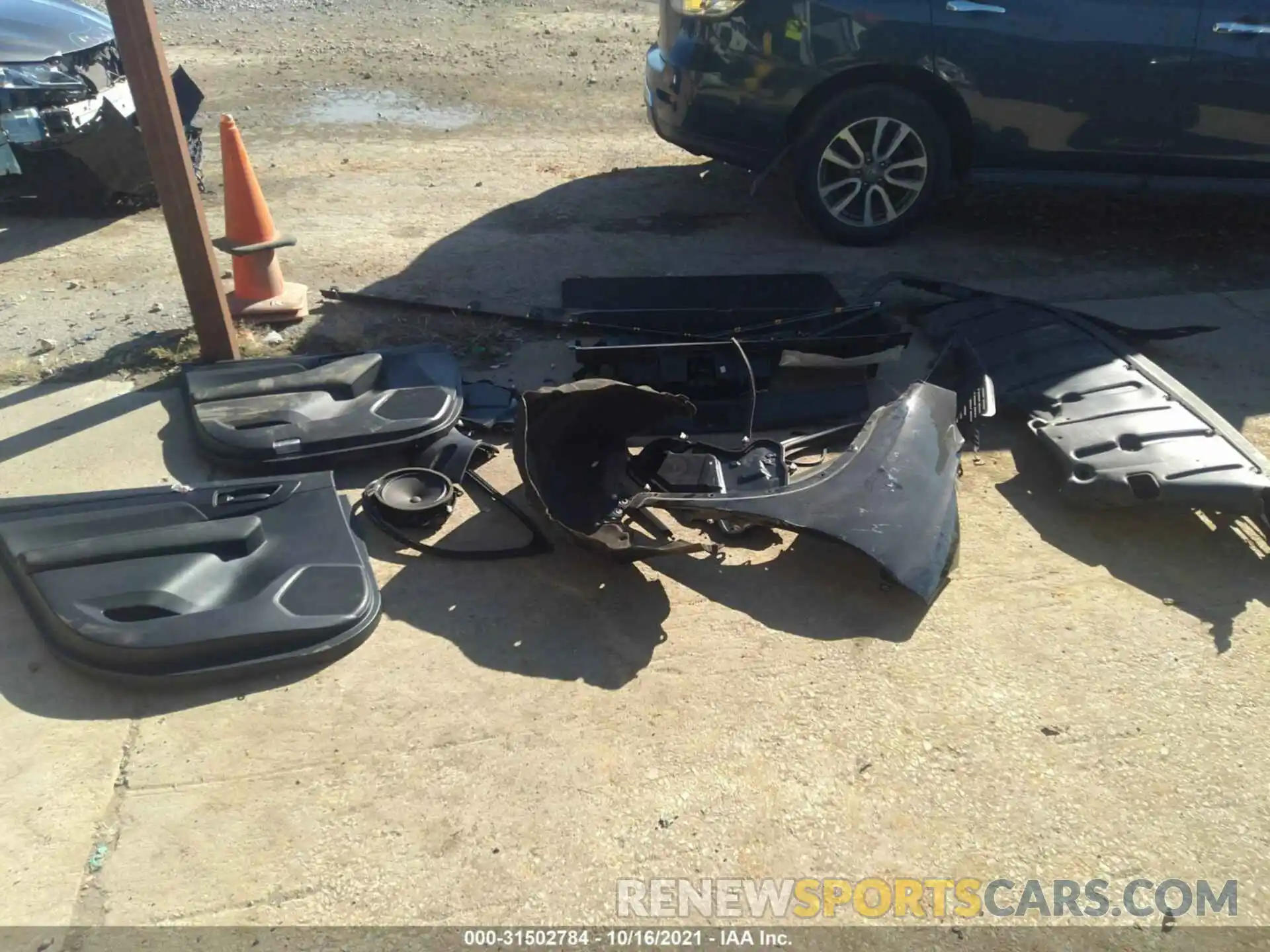 12 Photograph of a damaged car 5TDZZRAH7MS038978 TOYOTA HIGHLANDER 2021