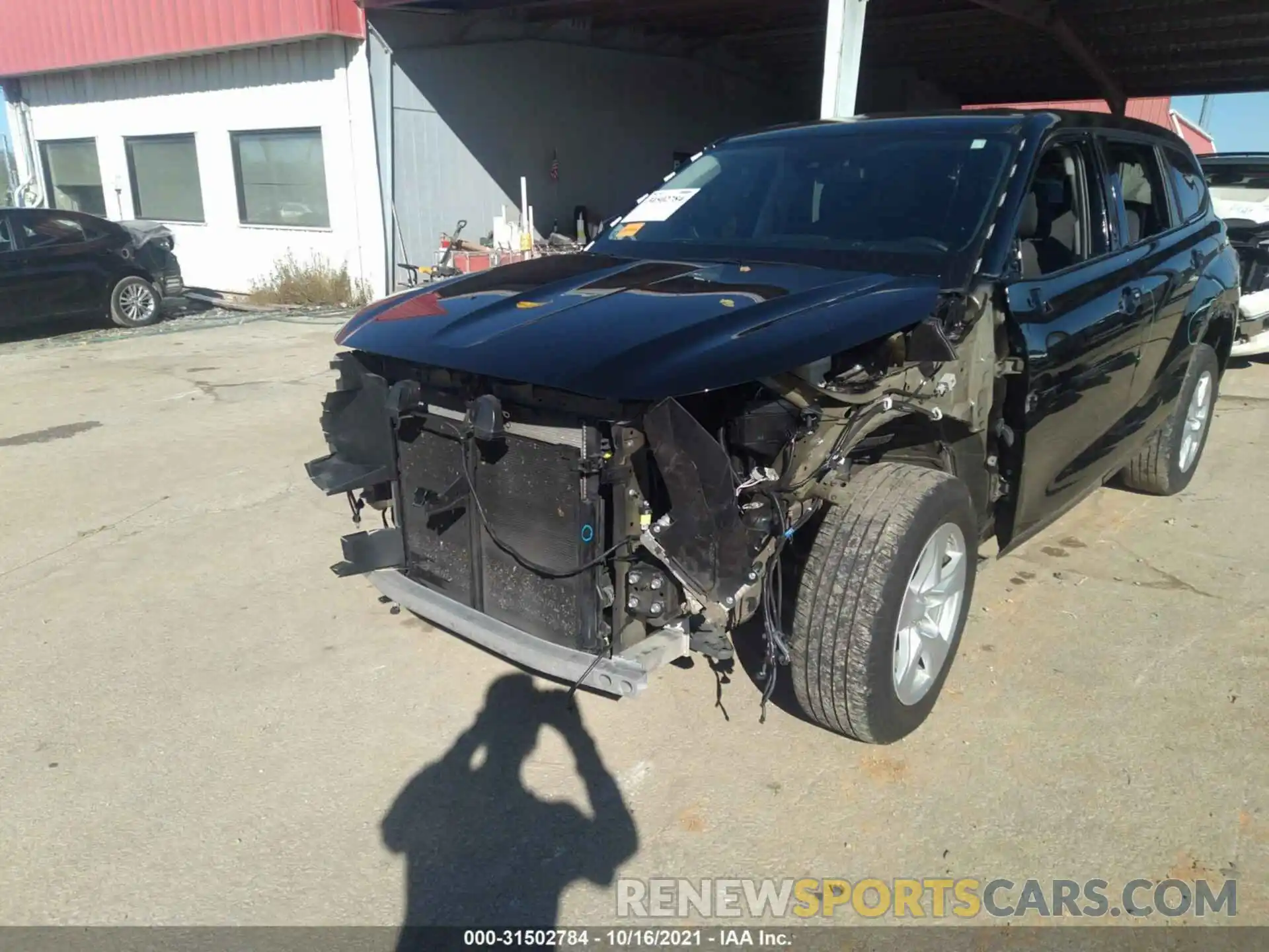 6 Photograph of a damaged car 5TDZZRAH7MS038978 TOYOTA HIGHLANDER 2021