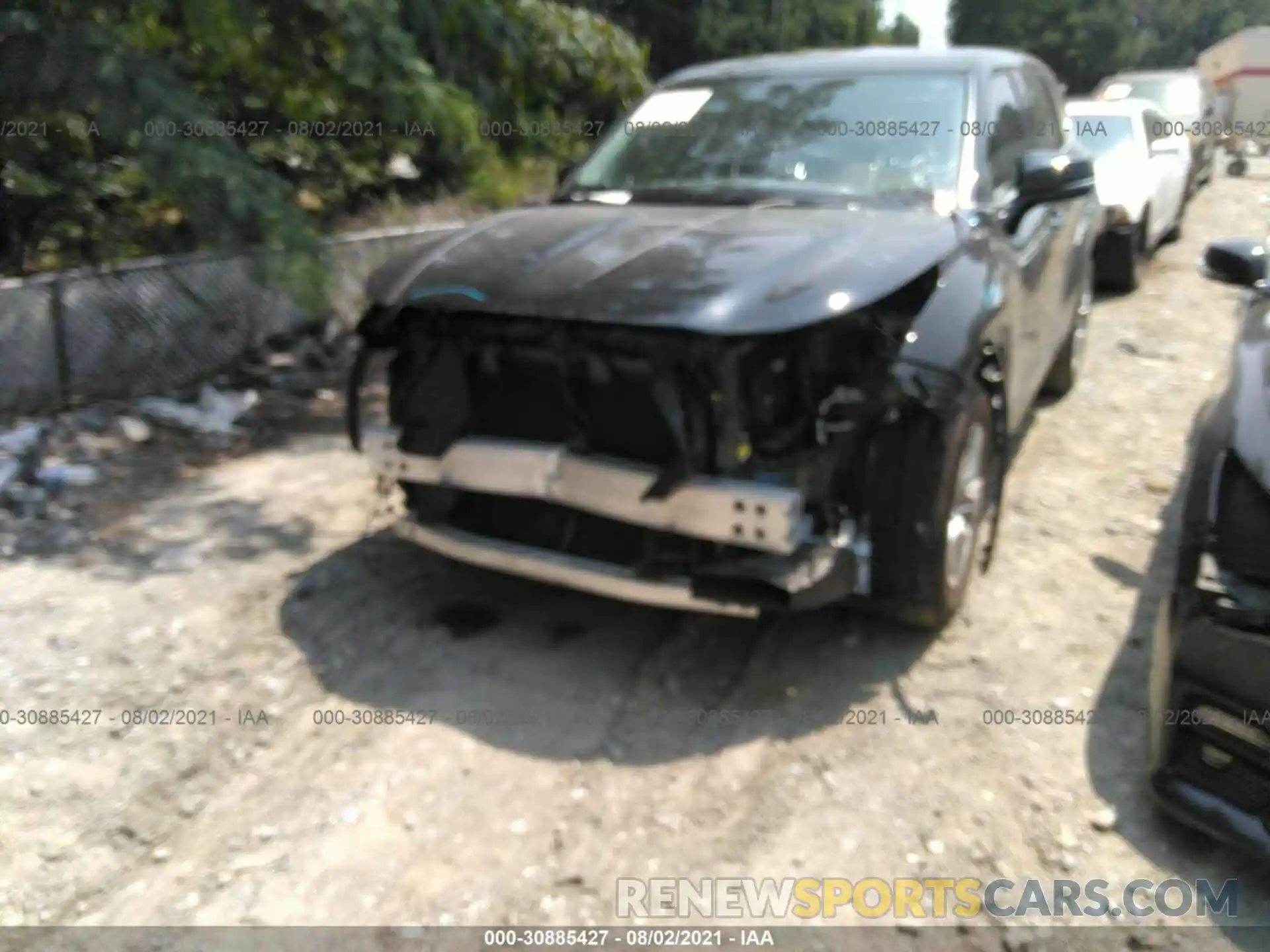 6 Photograph of a damaged car 5TDZZRAH8MS055787 TOYOTA HIGHLANDER 2021