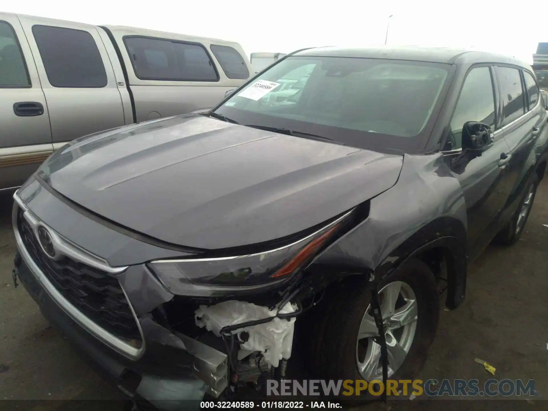 6 Photograph of a damaged car 5TDZZRAHXMS076141 TOYOTA HIGHLANDER 2021