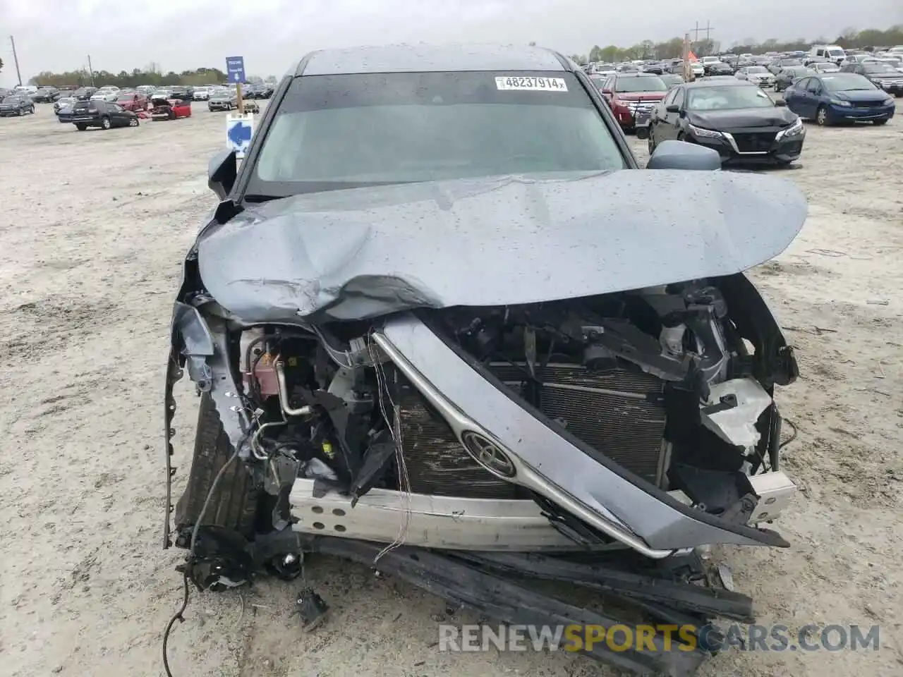 5 Photograph of a damaged car 5TDZZRAHXMS086085 TOYOTA HIGHLANDER 2021