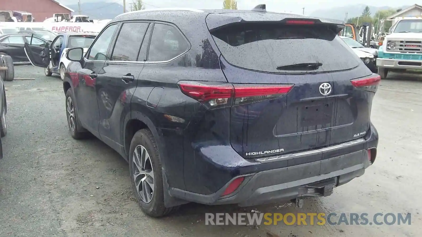 2 Photograph of a damaged car YTDGZRBH7MS540234 TOYOTA HIGHLANDER 2021