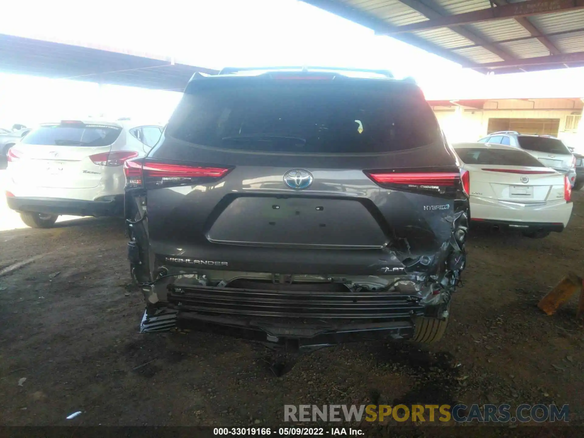 6 Photograph of a damaged car 5TDEBRCH2NS078936 TOYOTA HIGHLANDER 2022