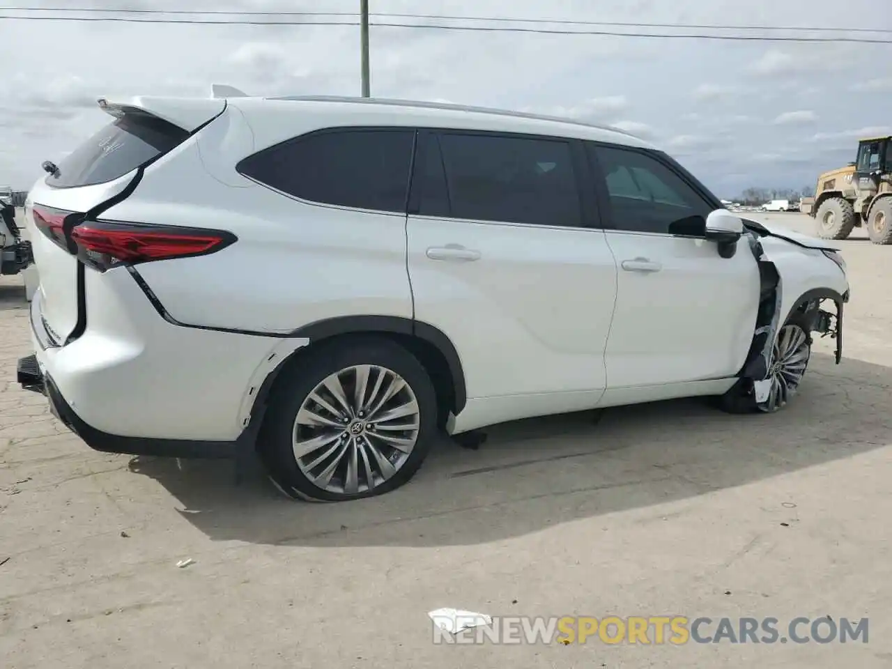 3 Photograph of a damaged car 5TDFZRBH2NS189519 TOYOTA HIGHLANDER 2022