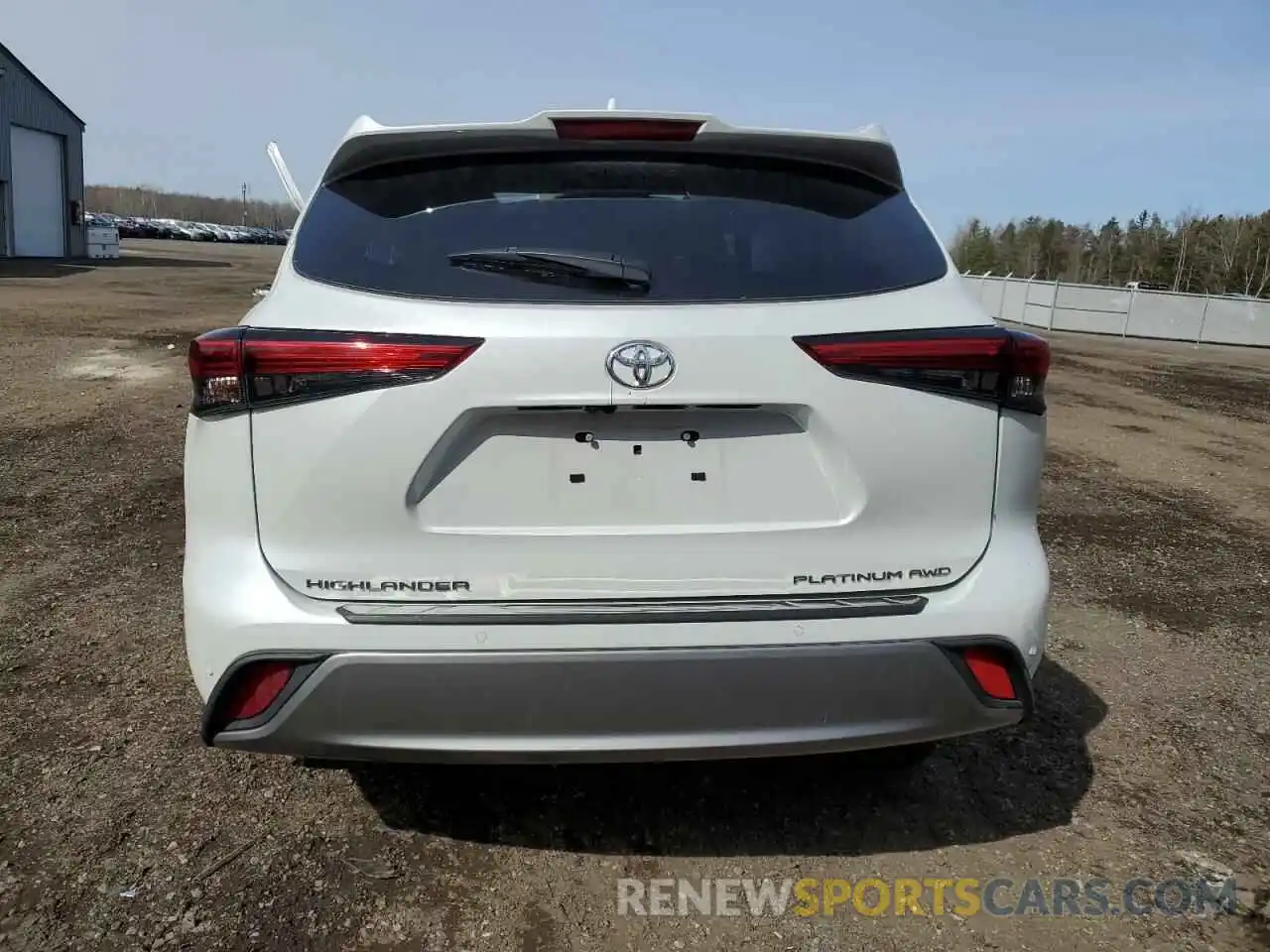 6 Photograph of a damaged car 5TDFZRBH2NS201605 TOYOTA HIGHLANDER 2022