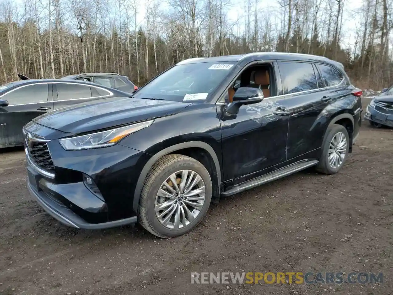 1 Photograph of a damaged car 5TDFZRBH3NS229199 TOYOTA HIGHLANDER 2022