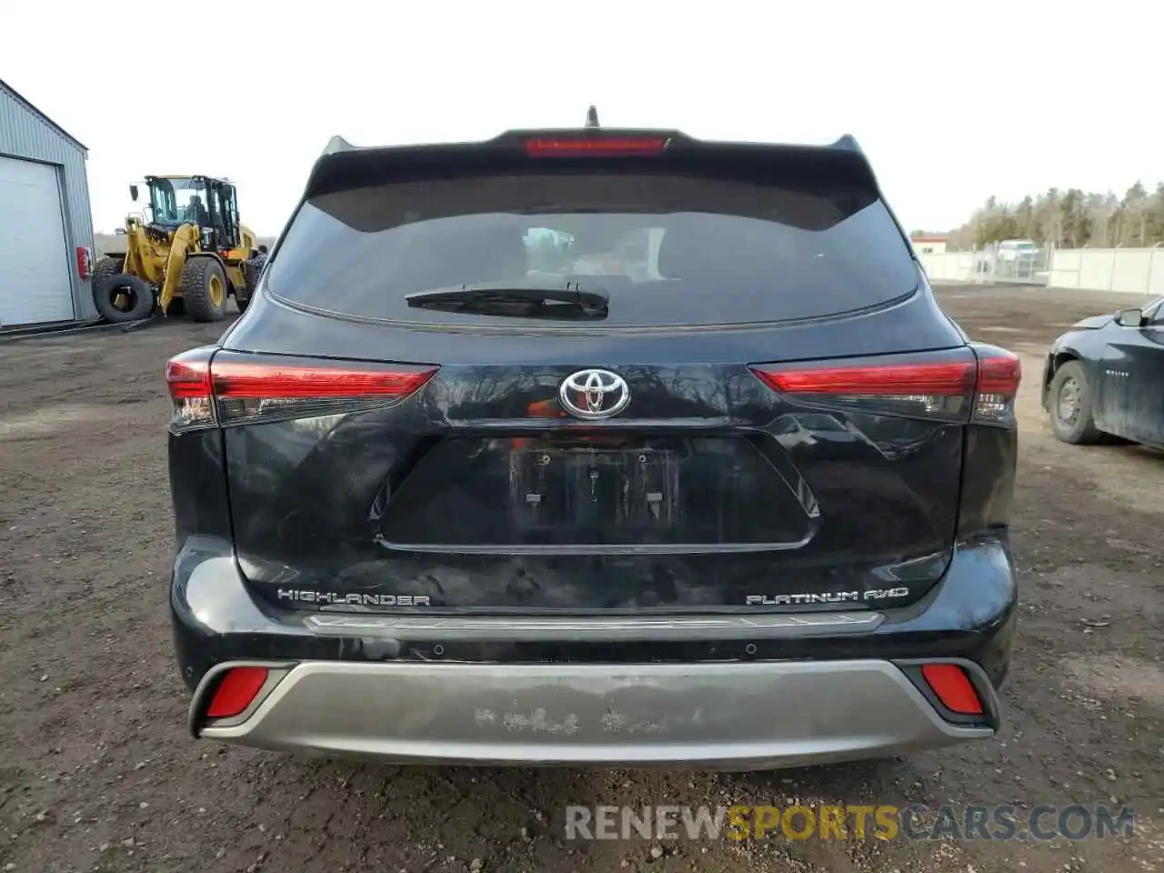 6 Фотография поврежденного автомобиля 5TDFZRBH3NS229199 TOYOTA HIGHLANDER 2022