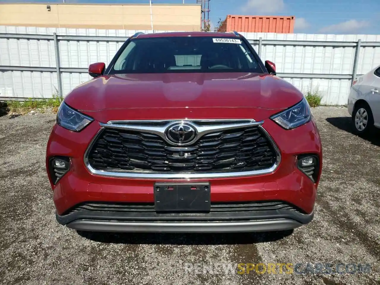 5 Photograph of a damaged car 5TDFZRBH3NS247976 TOYOTA HIGHLANDER 2022