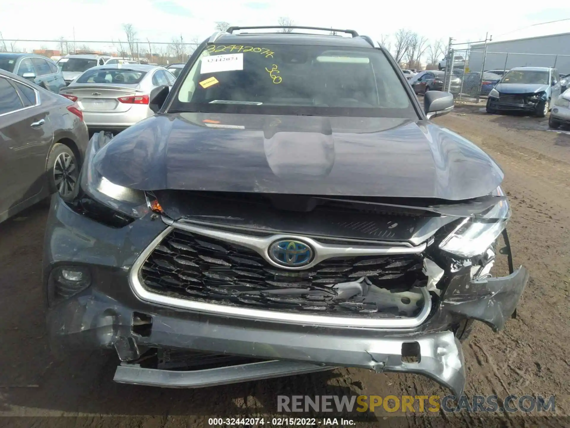 6 Photograph of a damaged car 5TDGARAH3NS512103 TOYOTA HIGHLANDER 2022