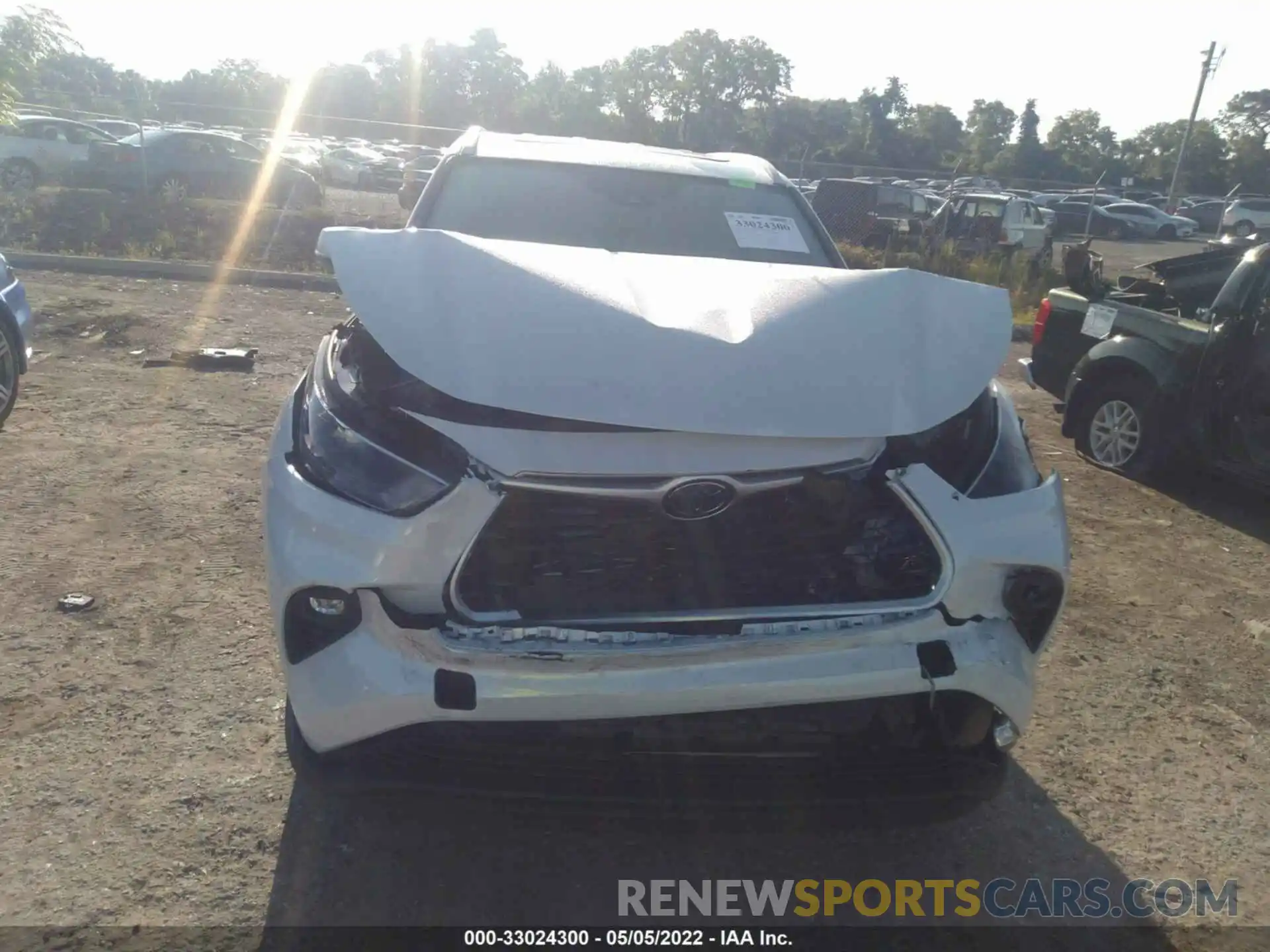 6 Photograph of a damaged car 5TDGARAH4NS512157 TOYOTA HIGHLANDER 2022