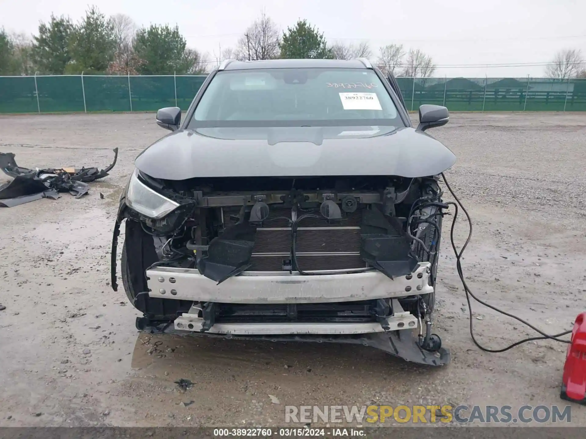 12 Photograph of a damaged car 5TDGARAH4NS515169 TOYOTA HIGHLANDER 2022