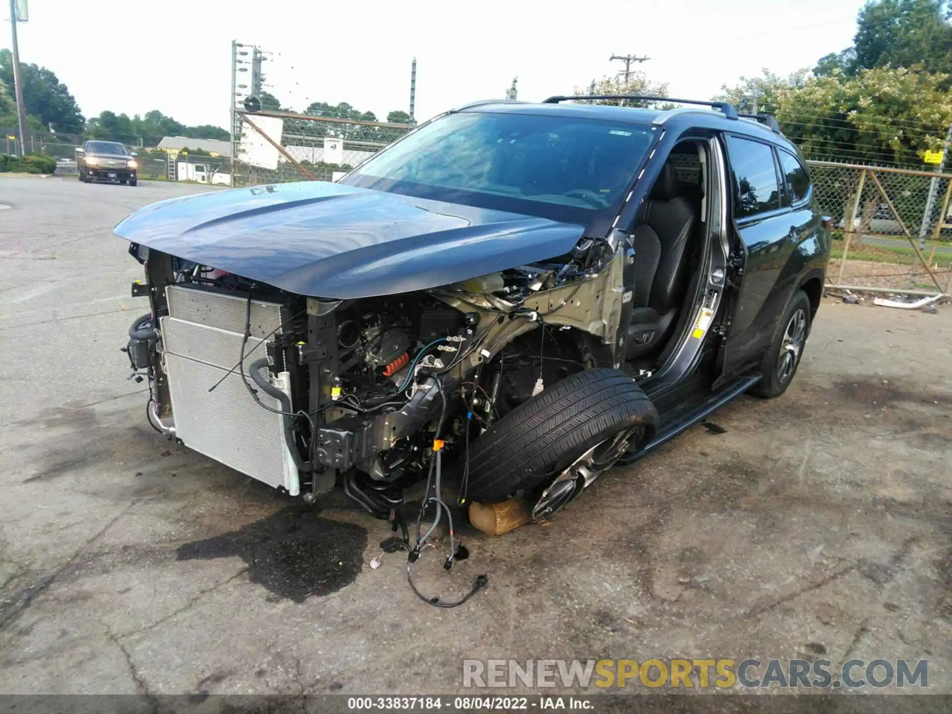 2 Photograph of a damaged car 5TDGARAH9NS511781 TOYOTA HIGHLANDER 2022