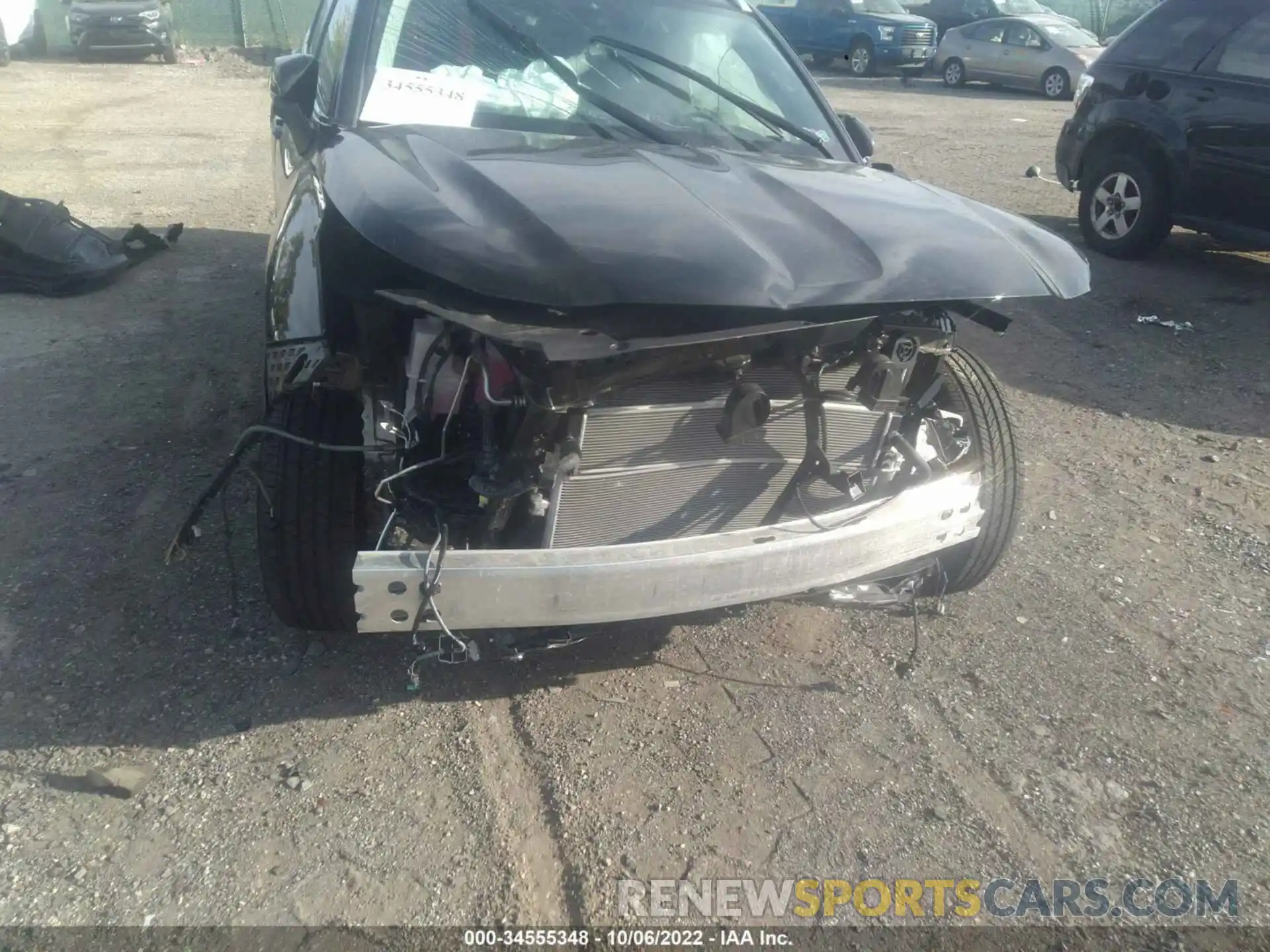 6 Photograph of a damaged car 5TDGBRCH5NS547087 TOYOTA HIGHLANDER 2022