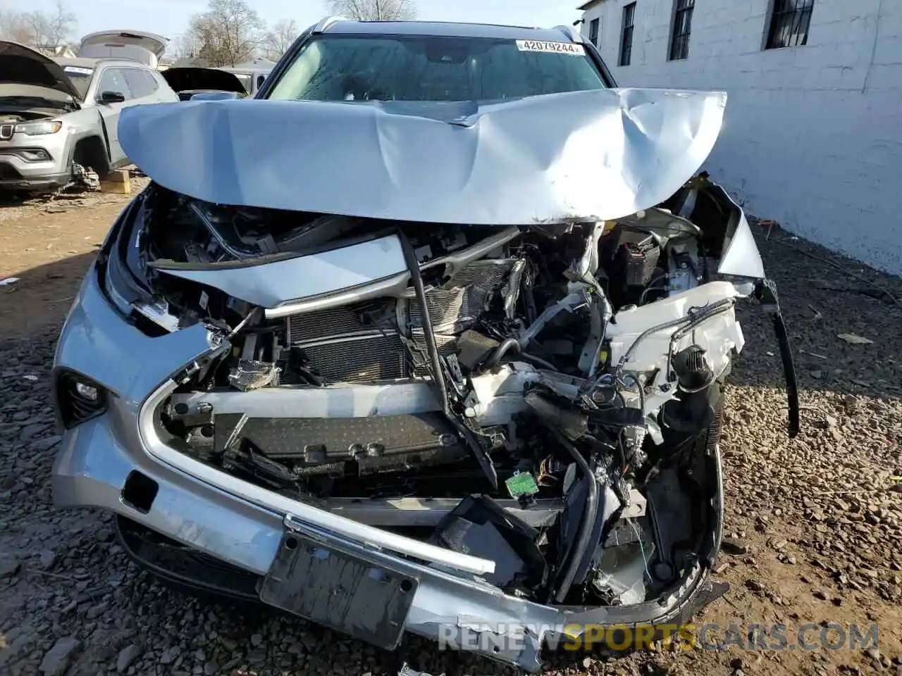 5 Photograph of a damaged car 5TDGBRCH8NS077654 TOYOTA HIGHLANDER 2022