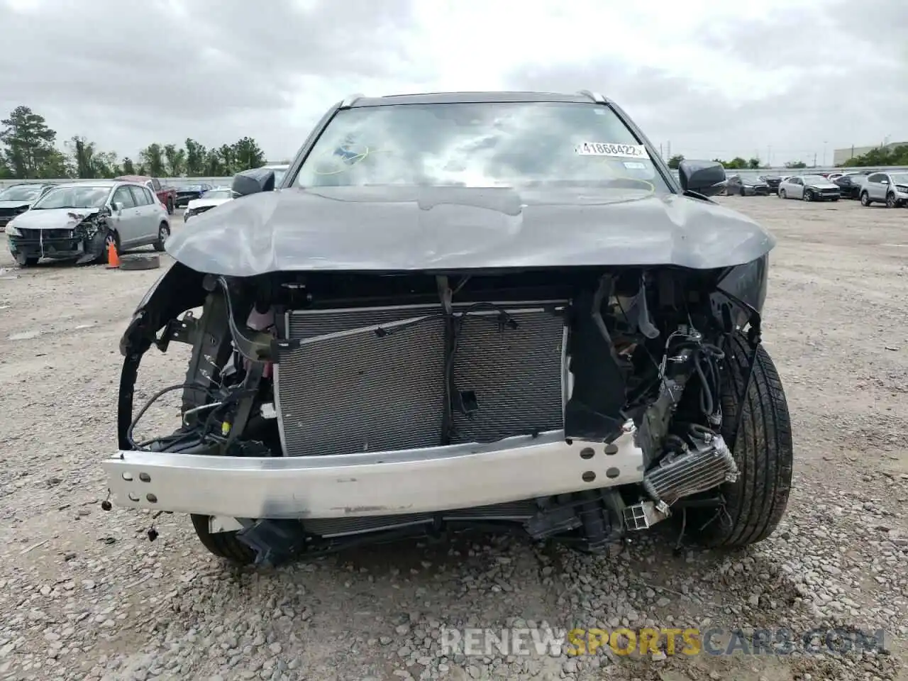 9 Photograph of a damaged car 5TDGZRBH2NS175317 TOYOTA HIGHLANDER 2022